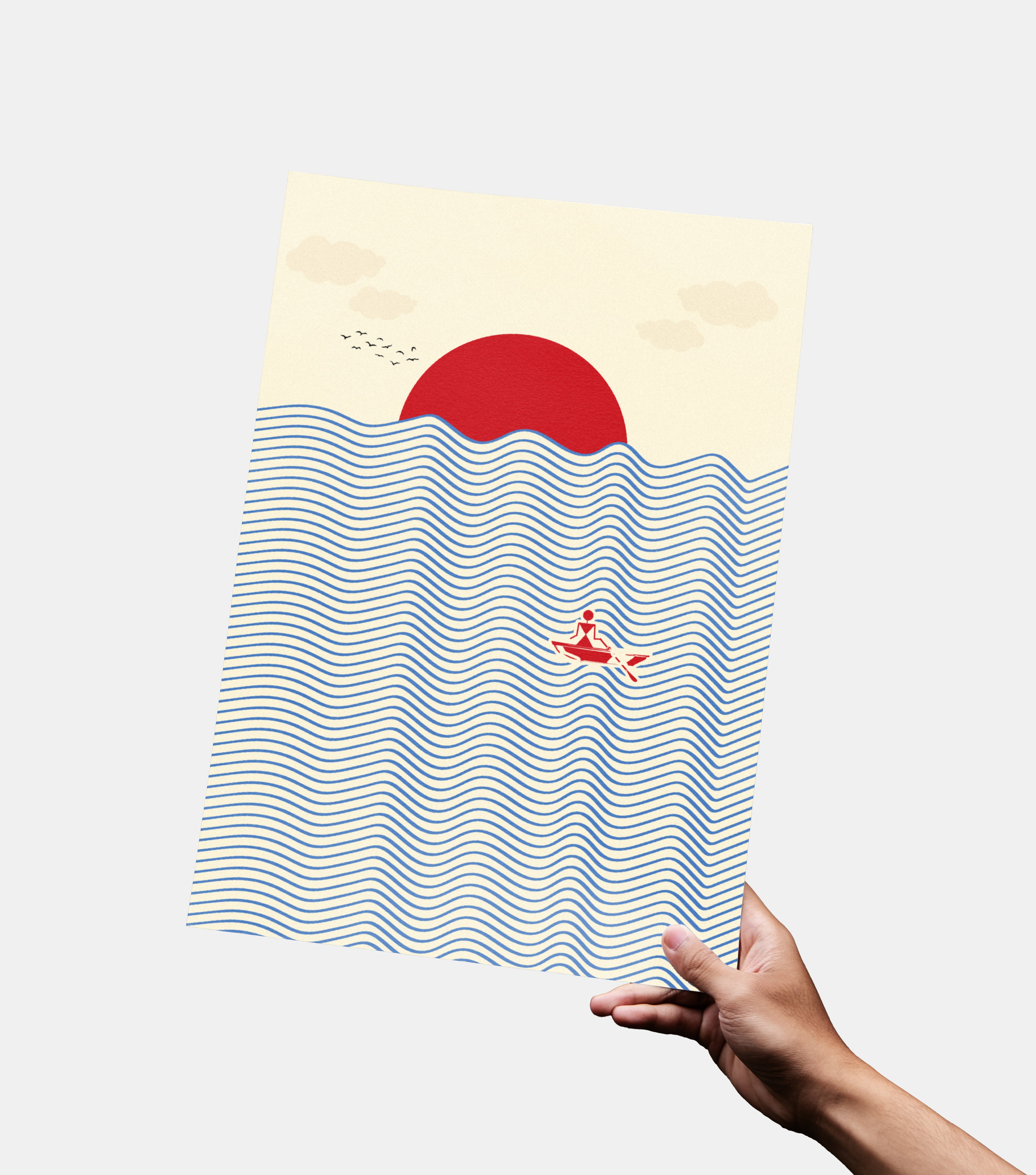 Boat - A3 Poster