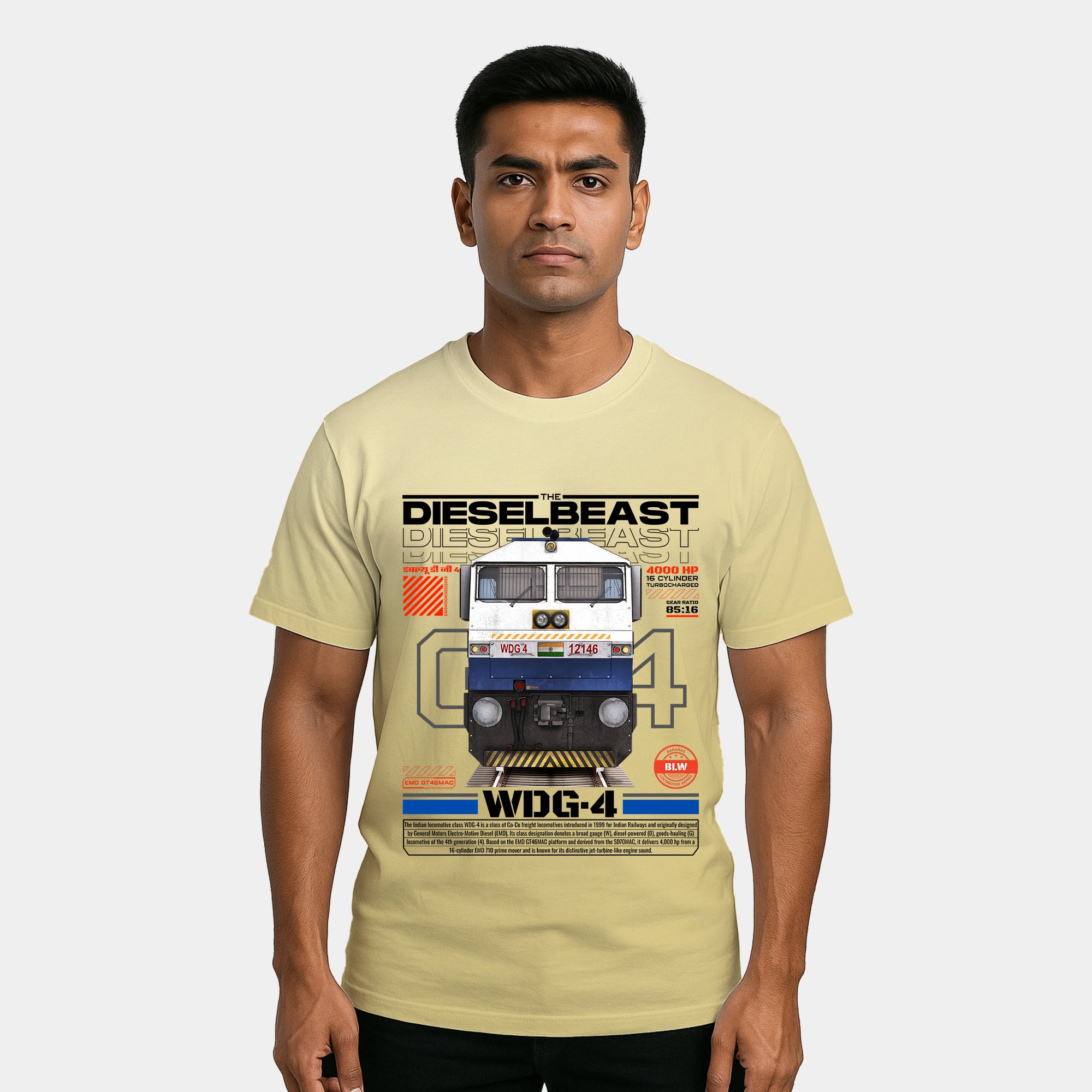 WDG 4 - The Diesel Beast Cotton T-shirt