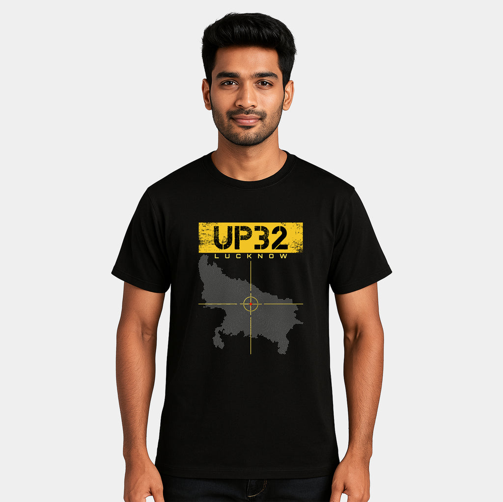 UP 32 Lucknow Cotton T-shirt