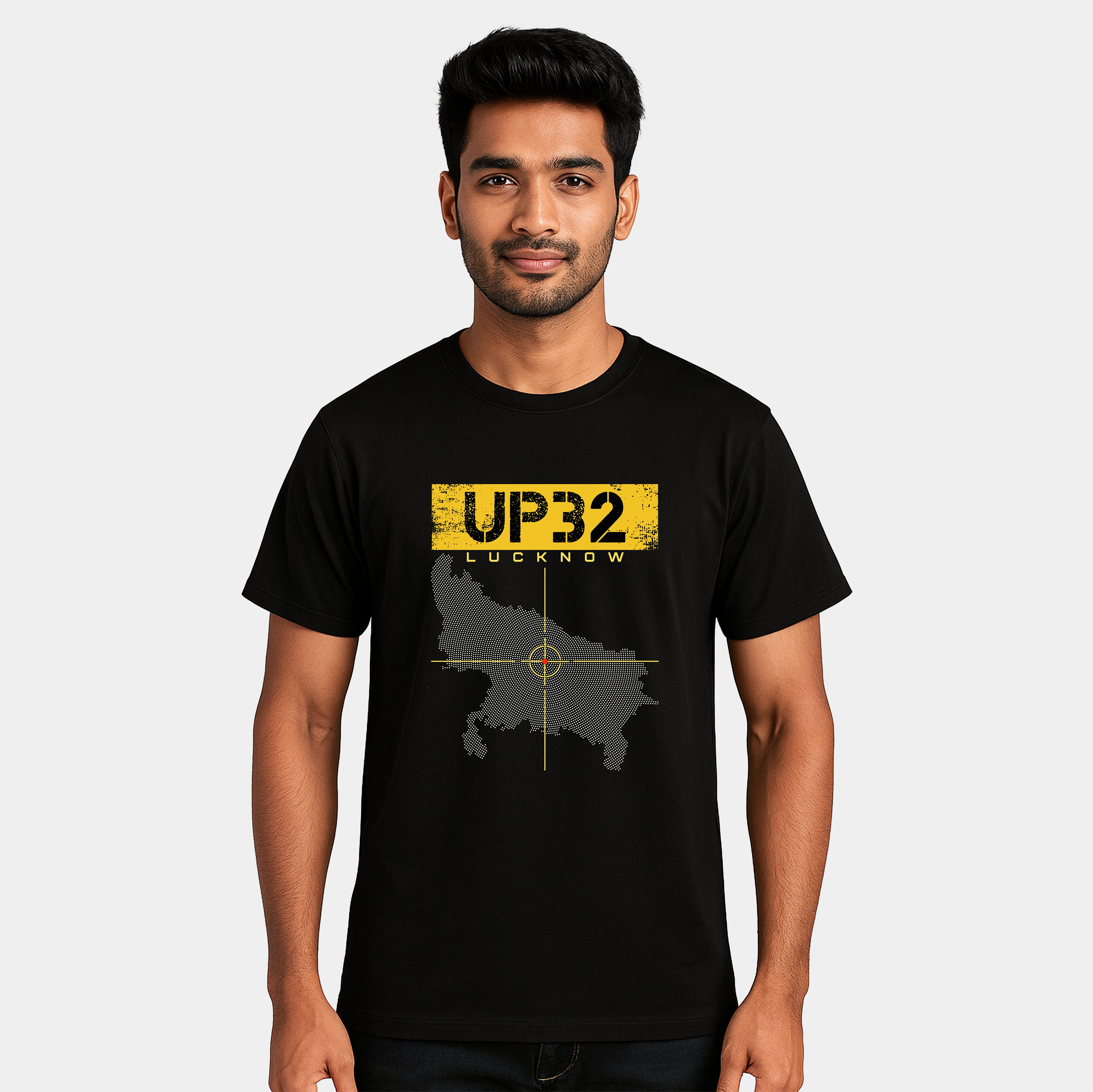 UP 32 Lucknow Cotton T-shirt