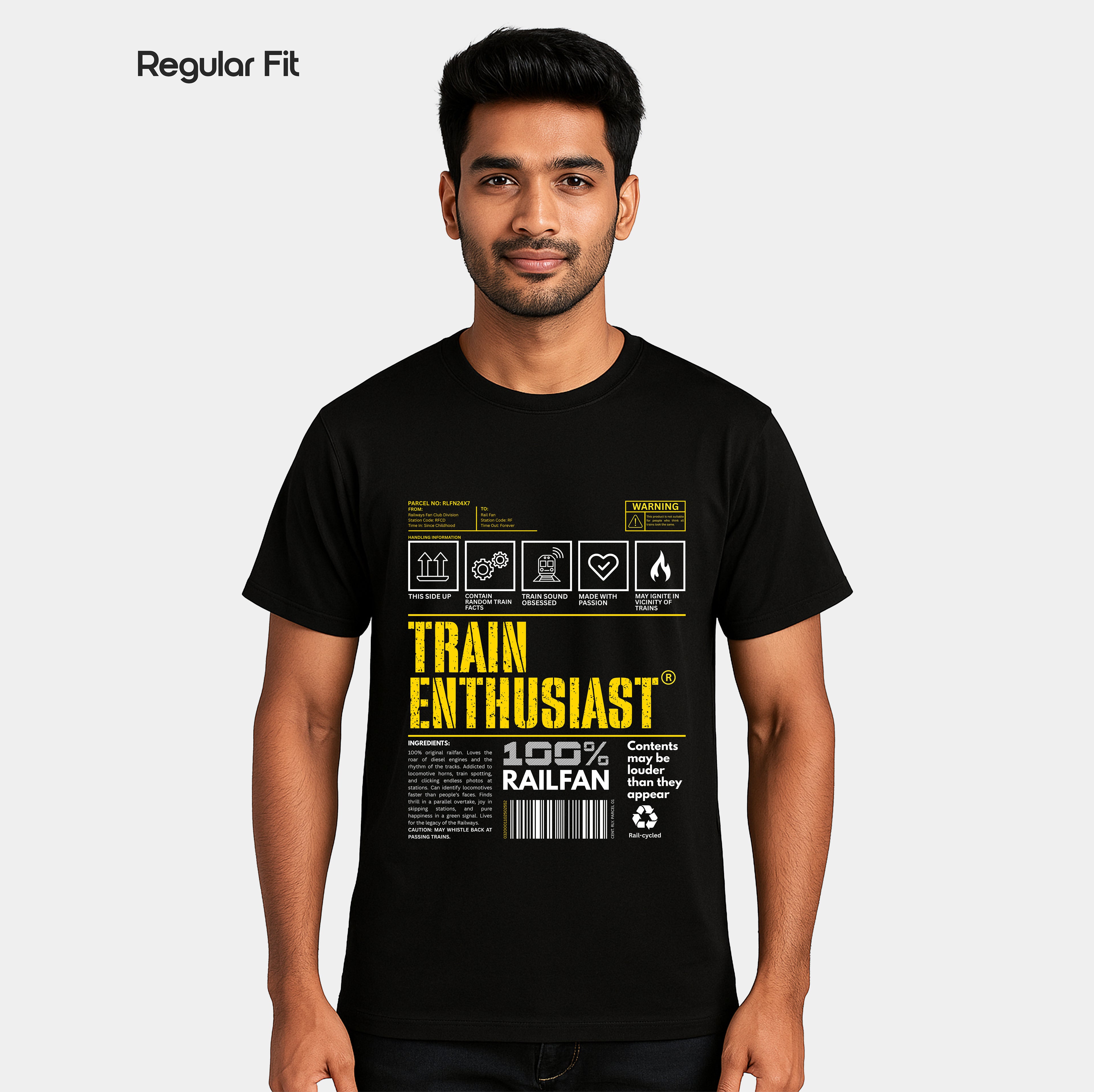 Train Enthusiast - Regular Fit