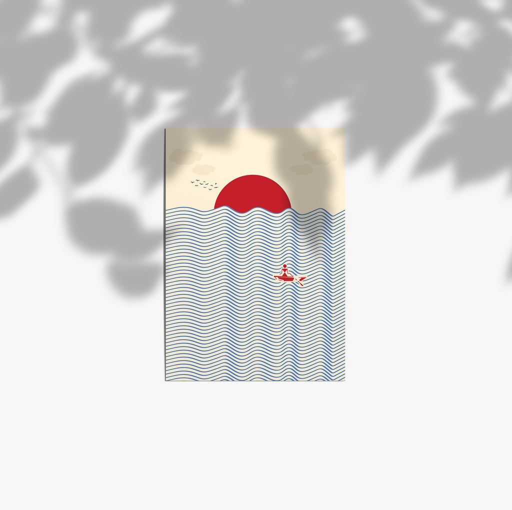 Boat - A3 Poster