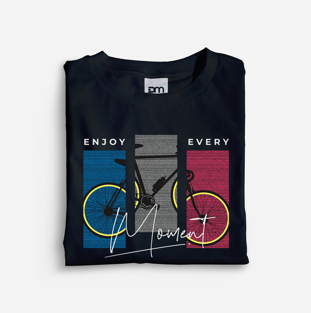 Enjoy Every Moment Cotton T-shirt