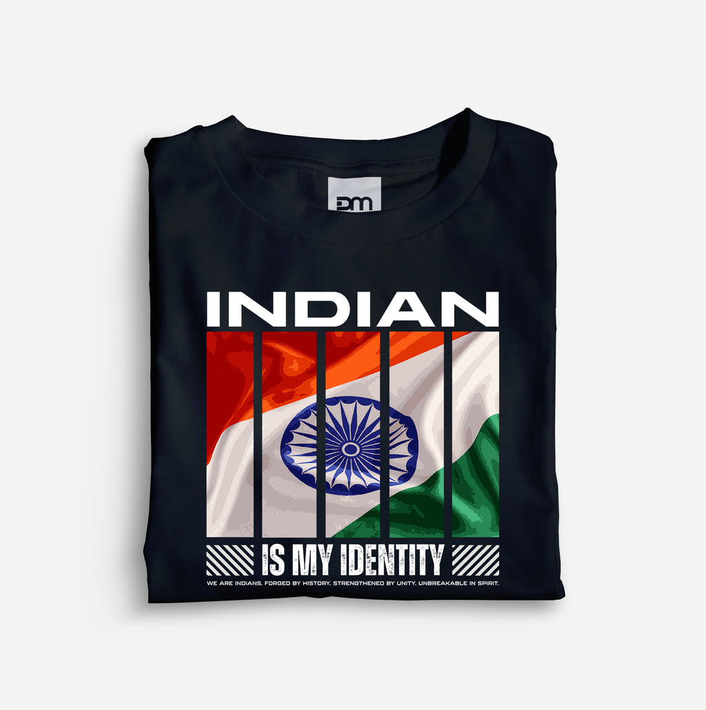 Indian Is My Identity Cotton T-shirt