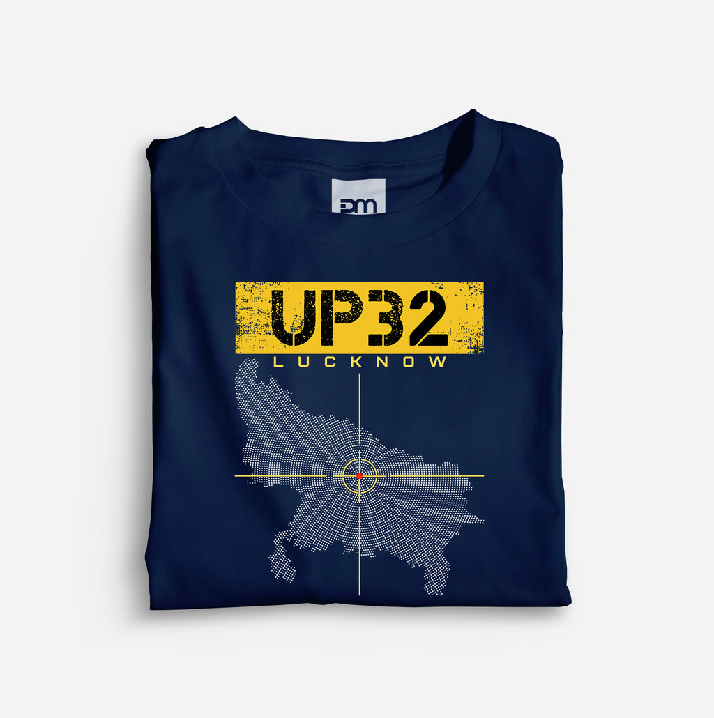 UP 32 Lucknow Cotton T-shirt