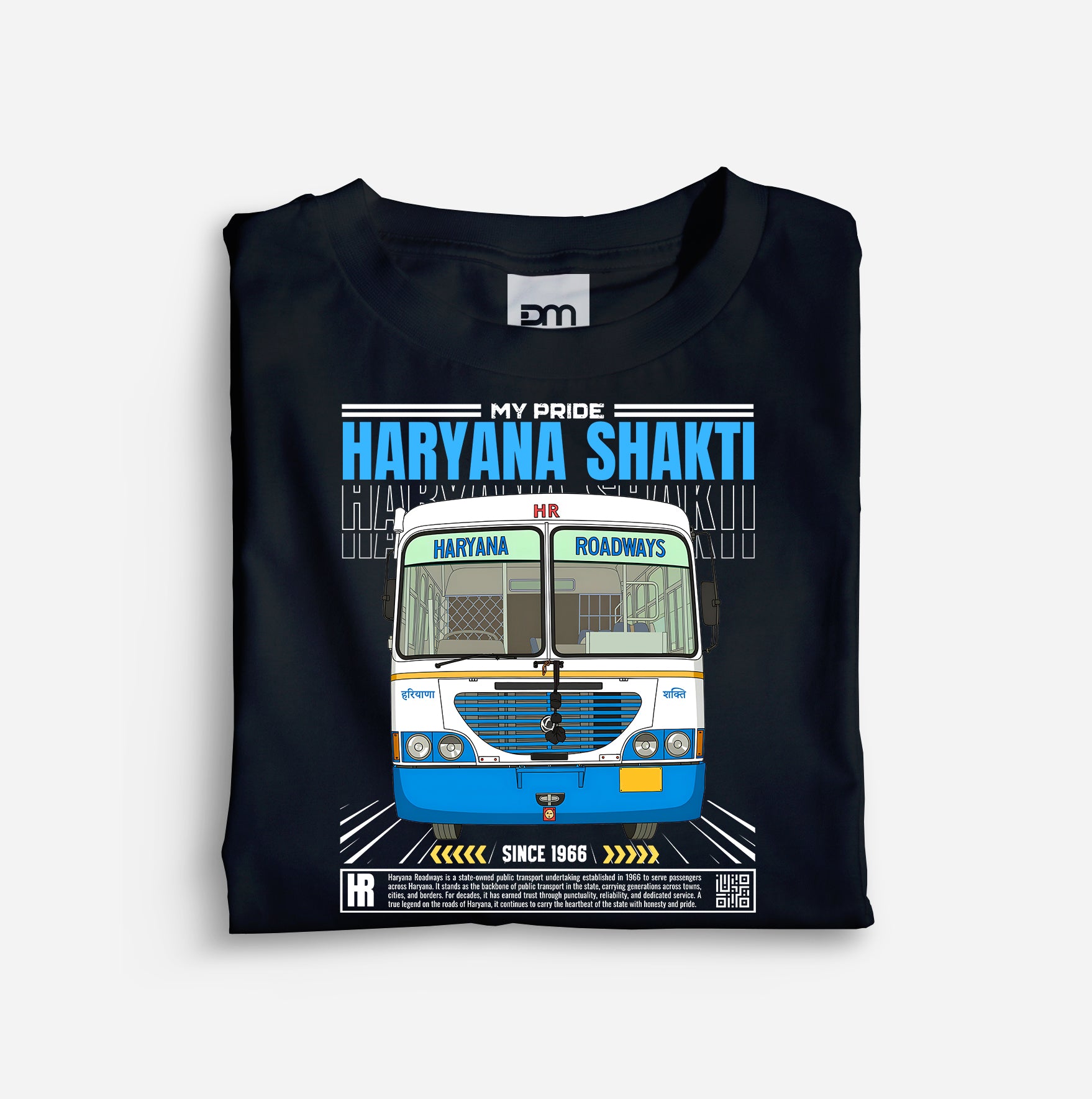 Haryana Shakti Cotton T-shirt