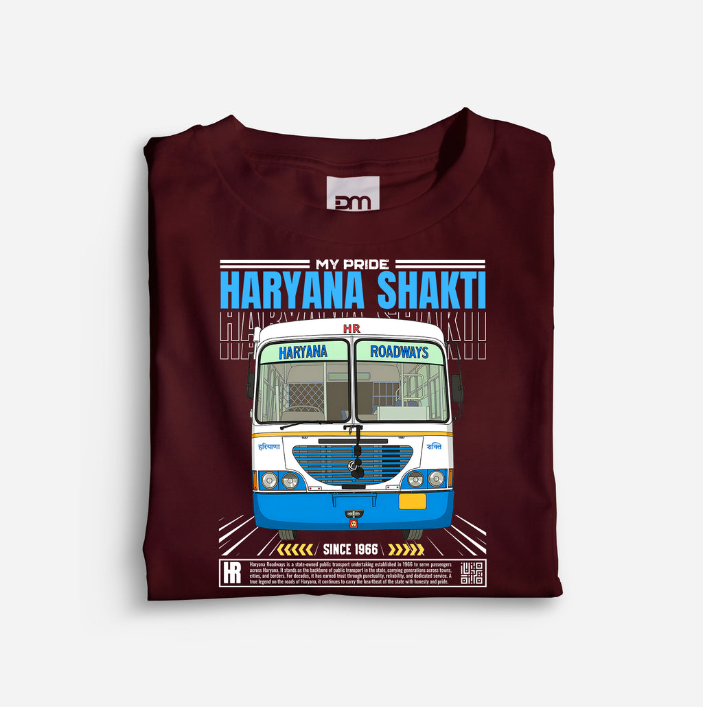 Haryana Shakti Cotton T-shirt