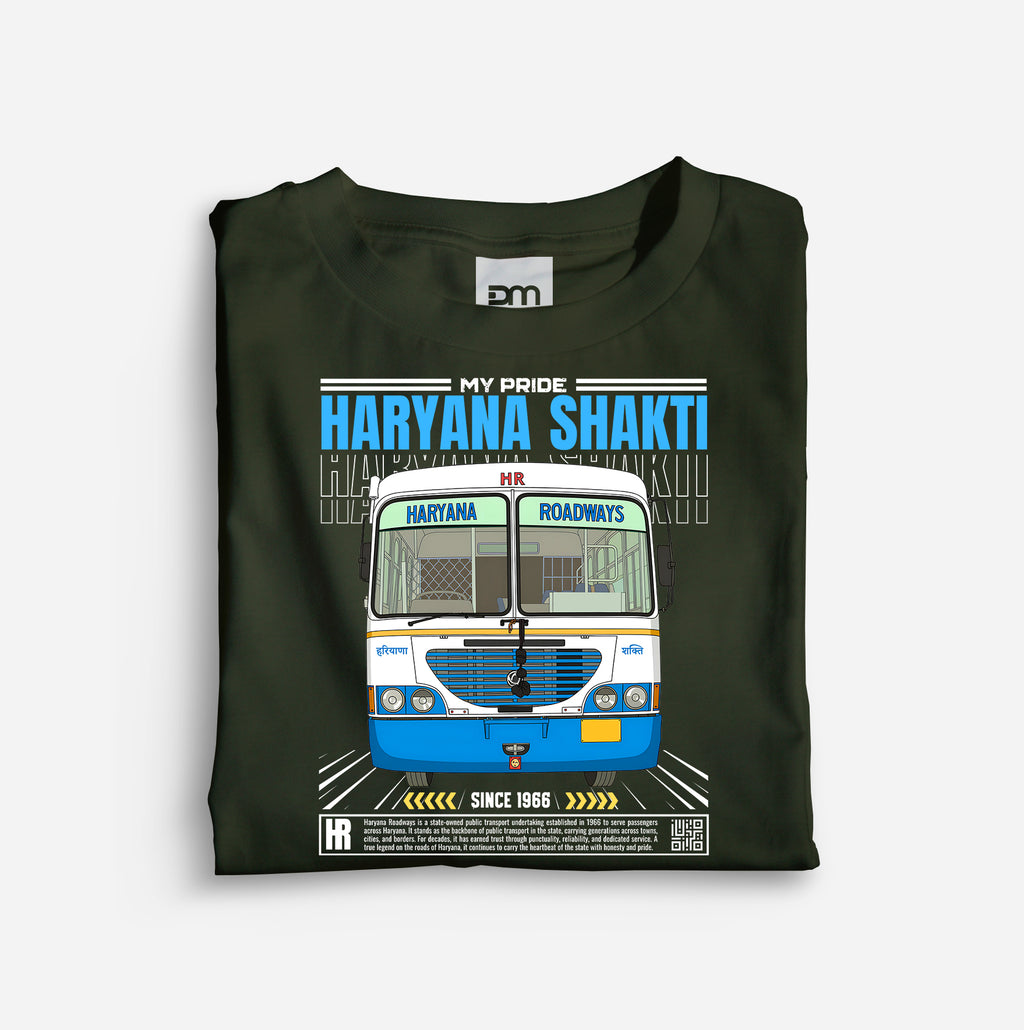 Haryana Shakti Cotton T-shirt