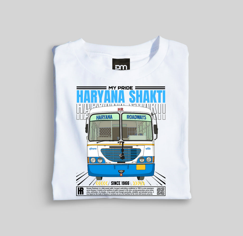 Haryana Shakti Cotton T-shirt