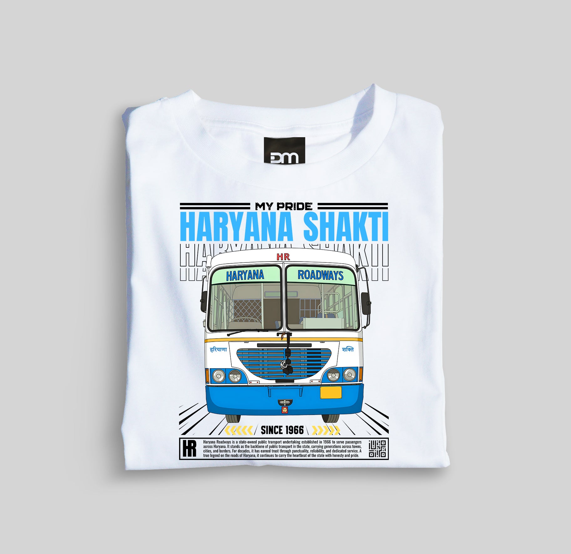 Haryana Shakti Cotton T-shirt