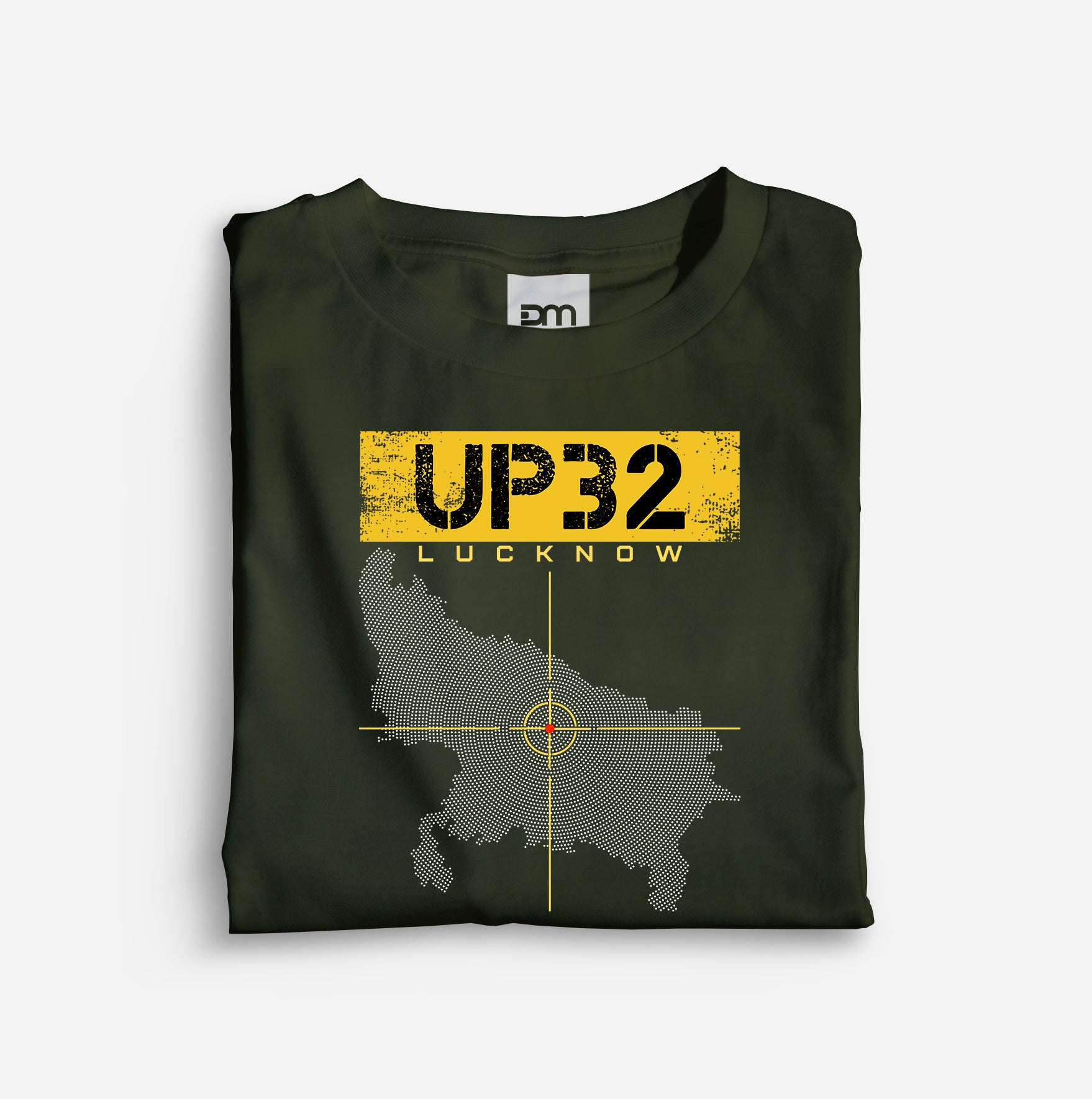 UP 32 Lucknow Cotton T-shirt