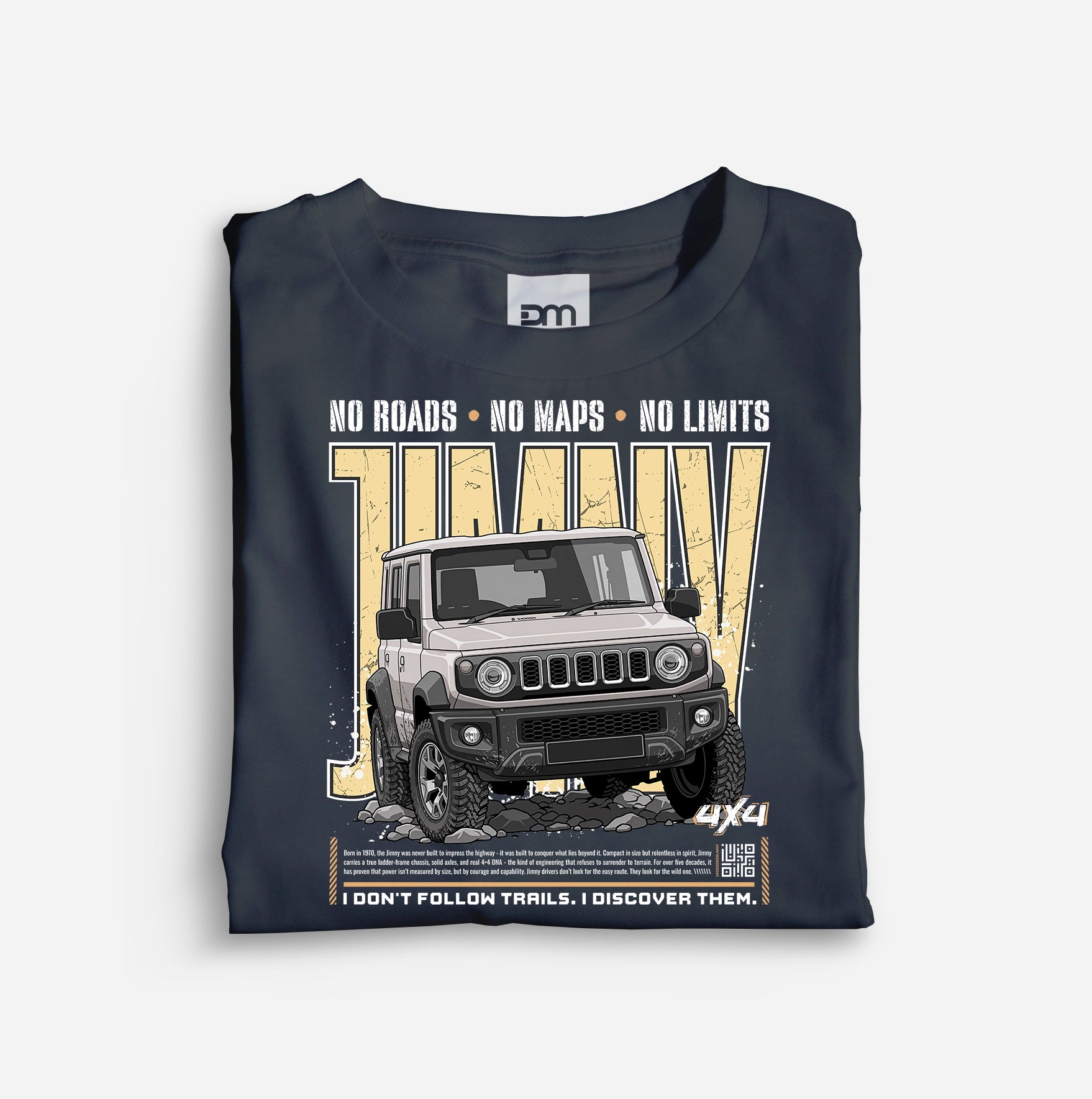 No Maps No Limits Cotton T-shirt