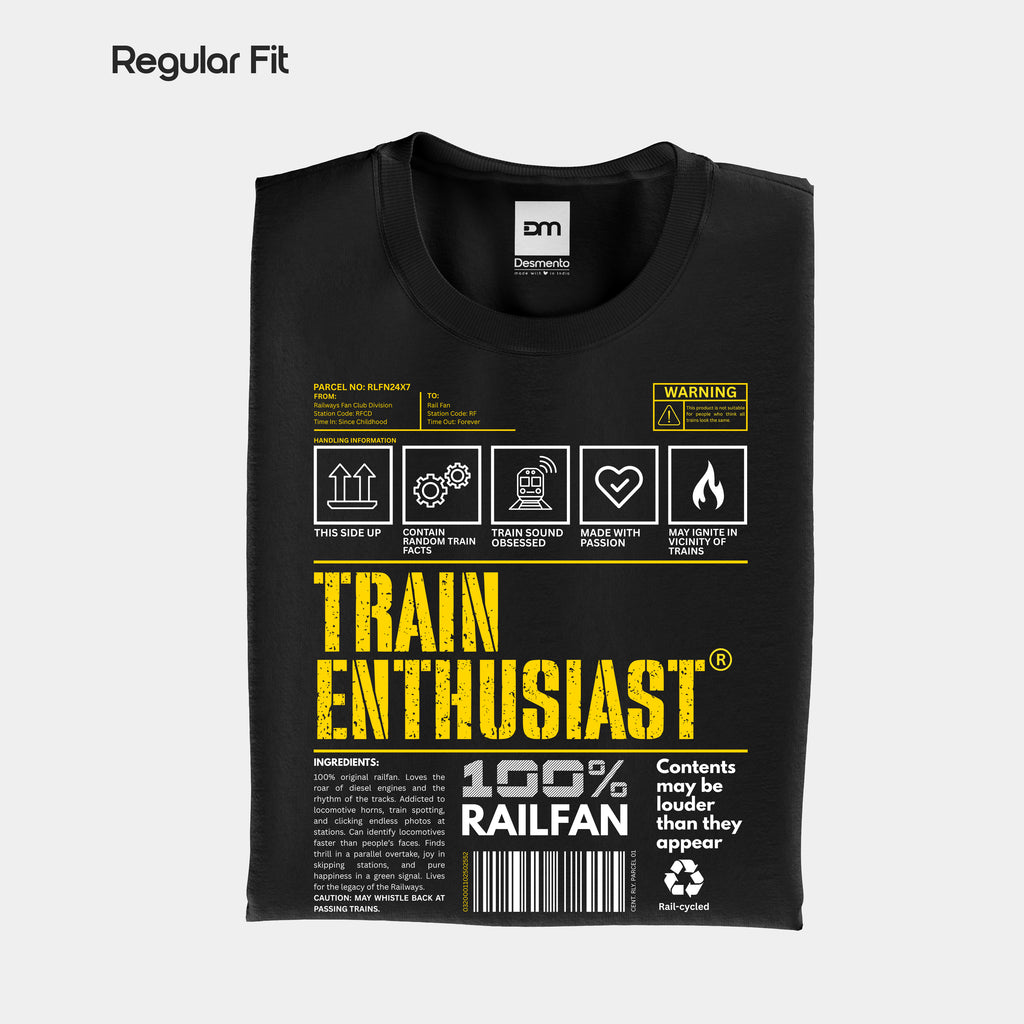 Train Enthusiast - Regular Fit