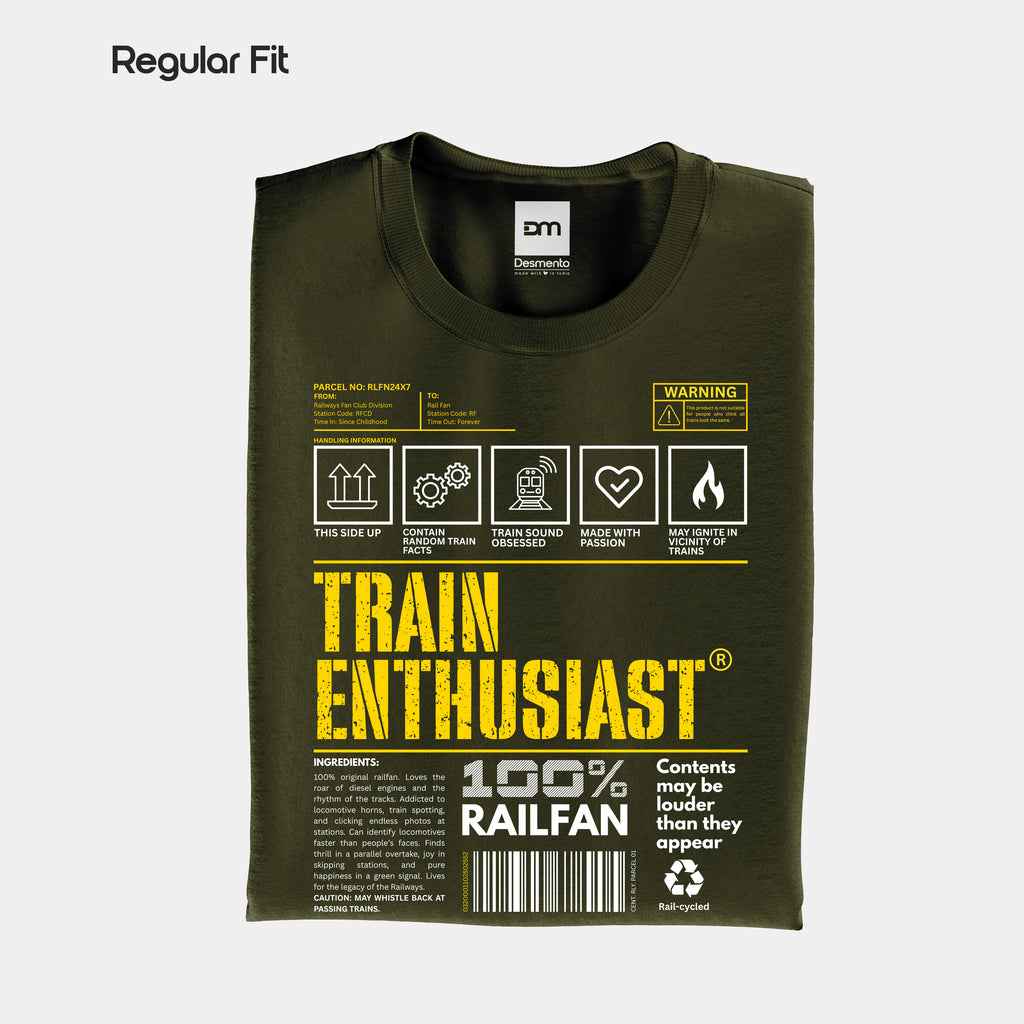 Train Enthusiast - Regular Fit