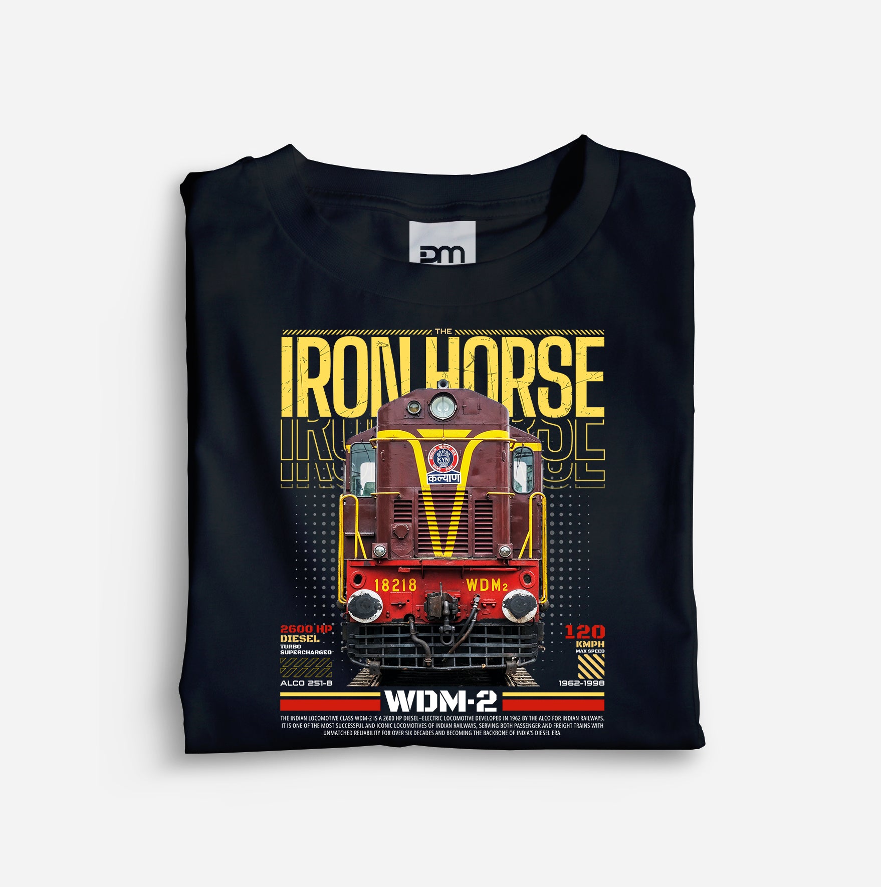 WDM 2 The Iron Horse T-shirt