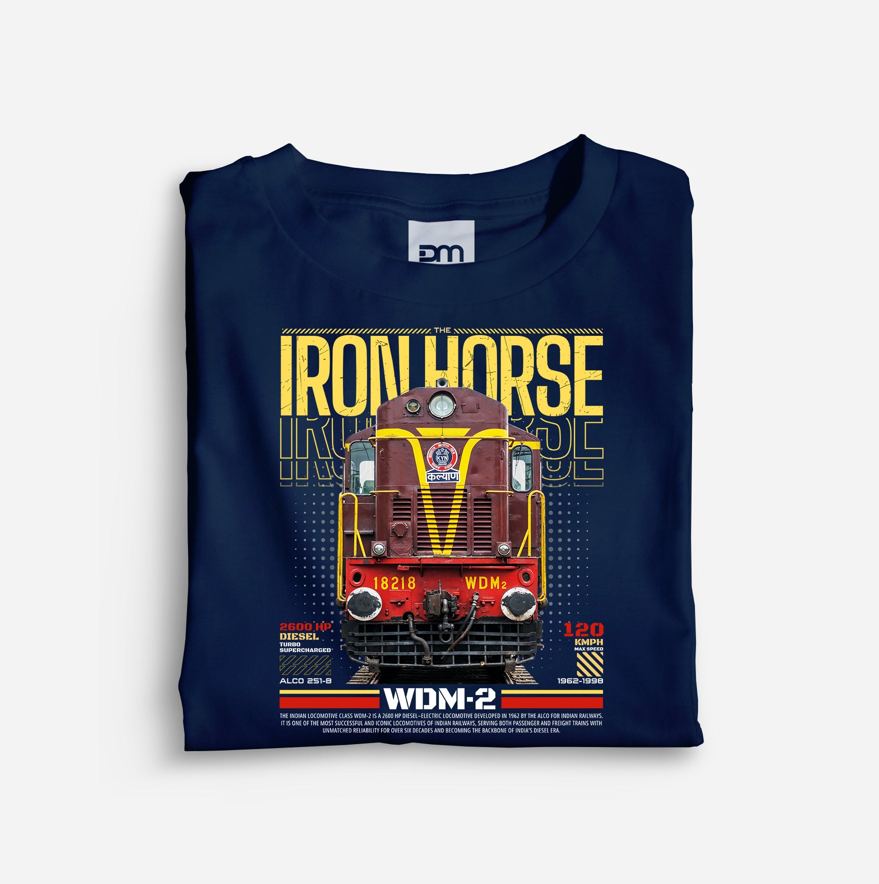 WDM 2 The Iron Horse T-shirt
