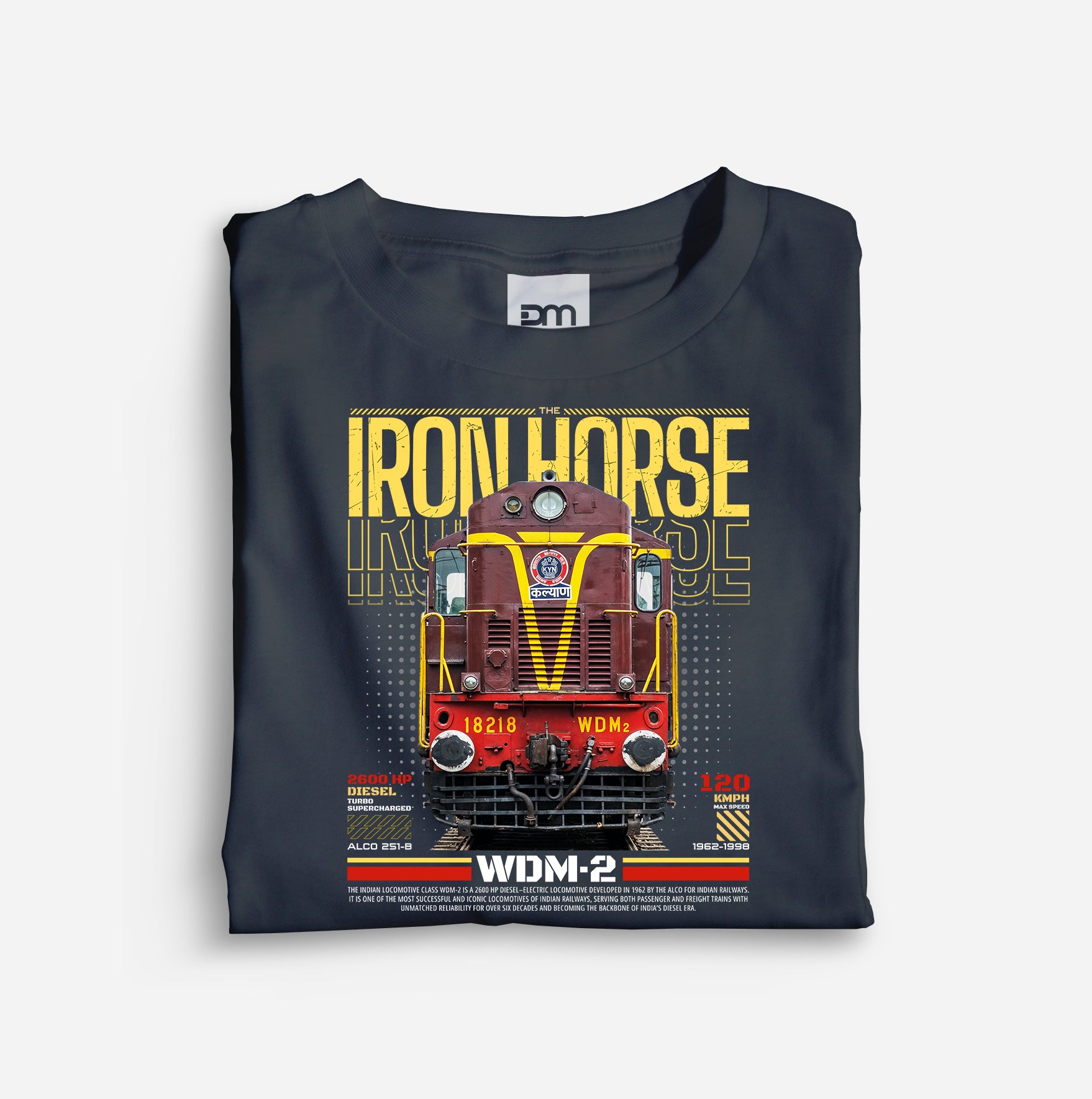 WDM 2 The Iron Horse T-shirt
