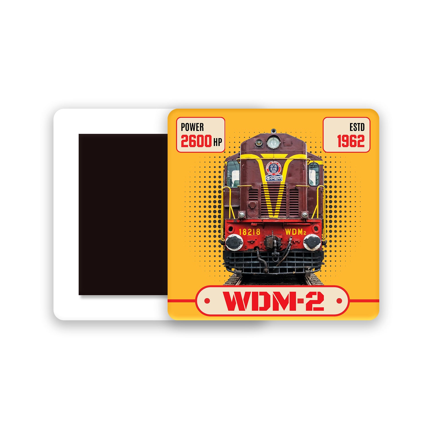 WDM-2 Acrylic Fridge Magnet