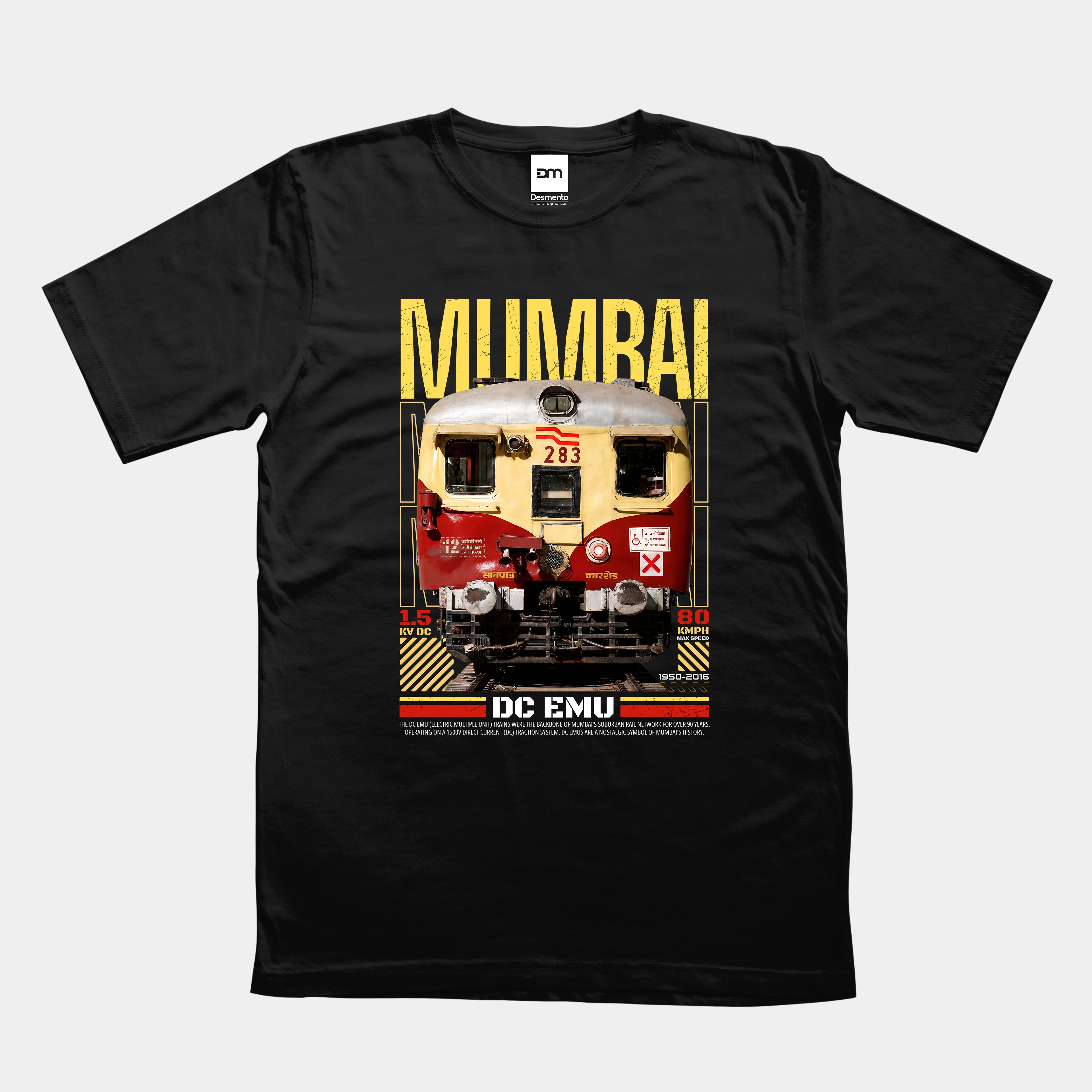 Mumbai DC EMU Cotton T-shirt