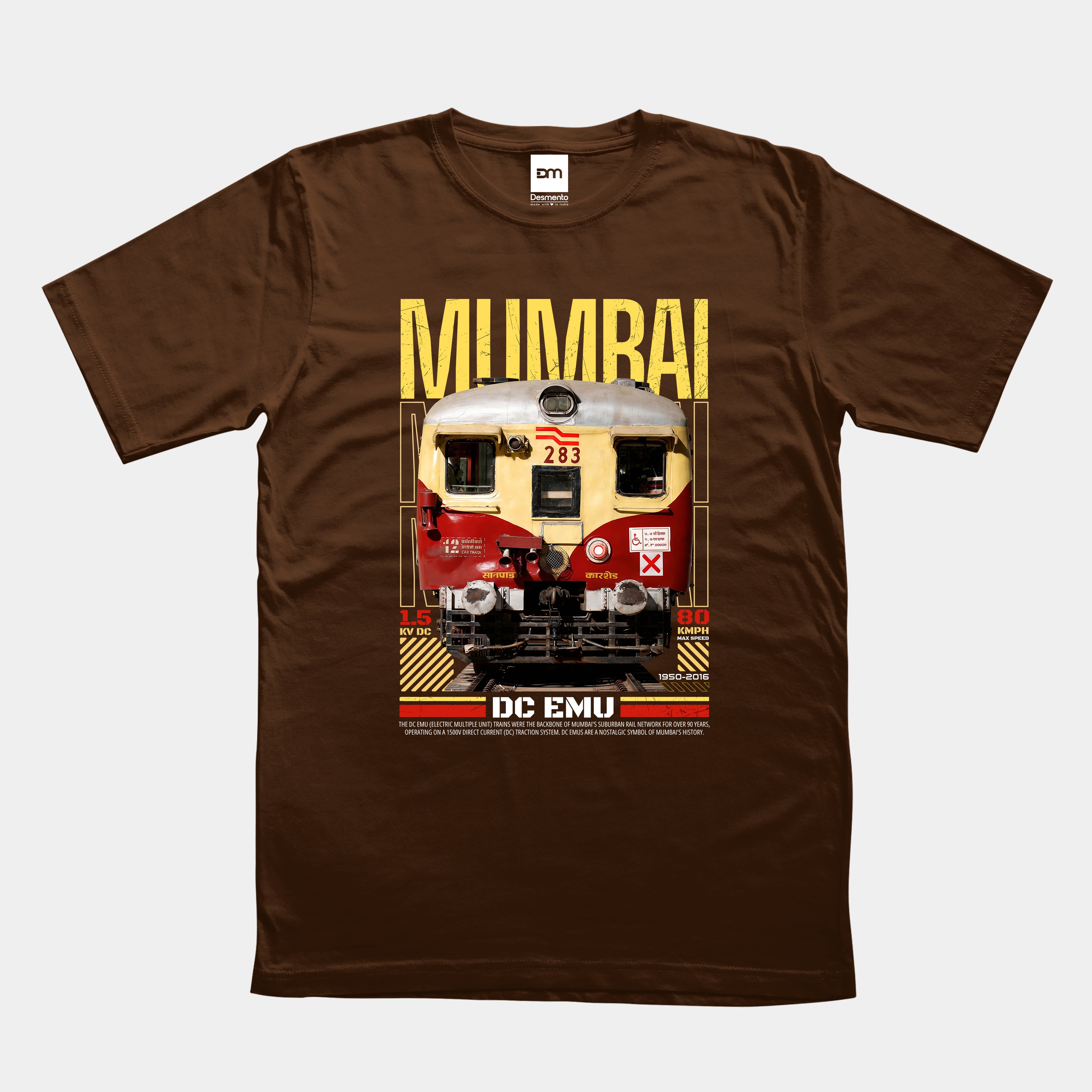 Mumbai DC EMU Cotton T-shirt
