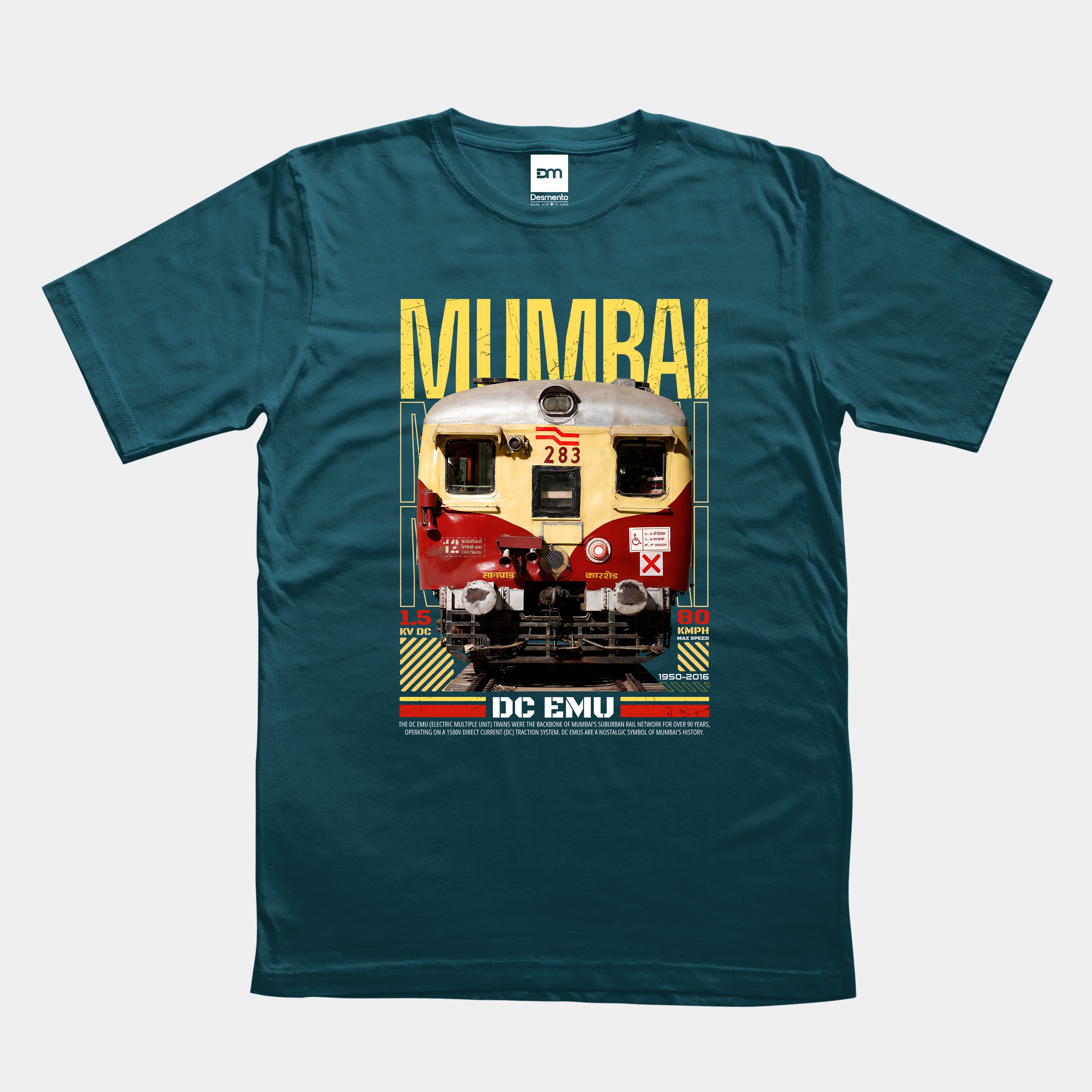 Mumbai DC EMU Cotton T-shirt