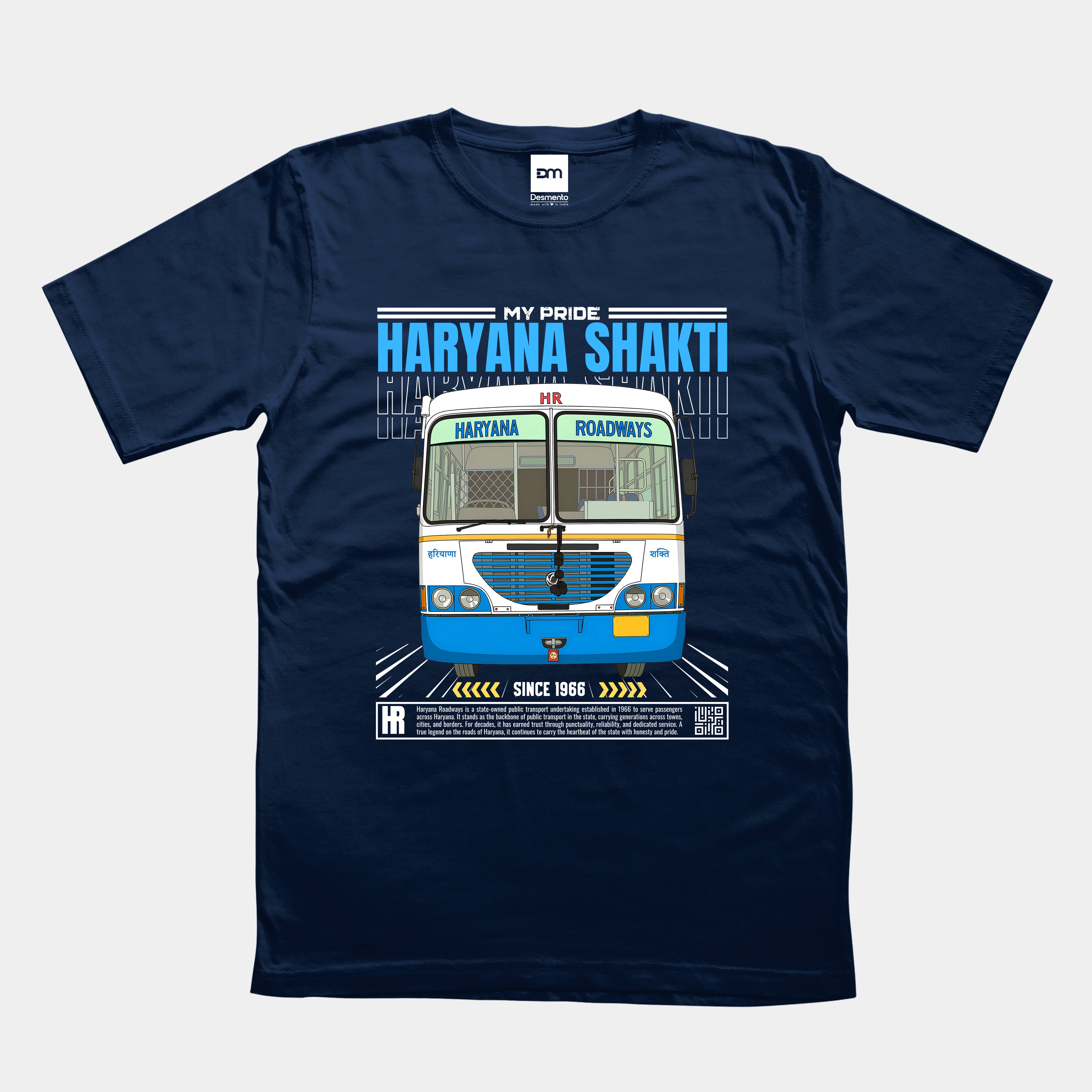 Haryana Shakti Cotton T-shirt