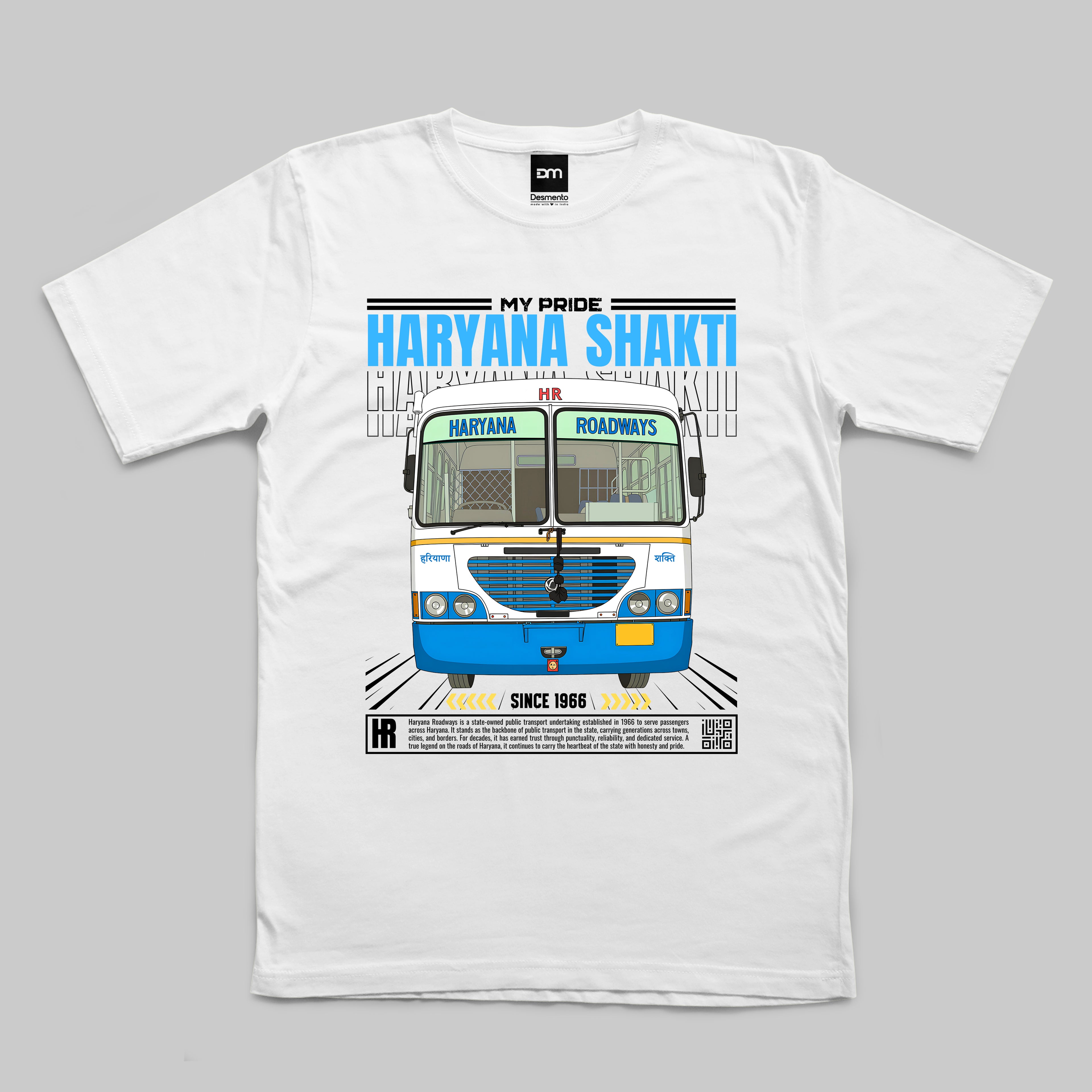 Haryana Shakti Cotton T-shirt