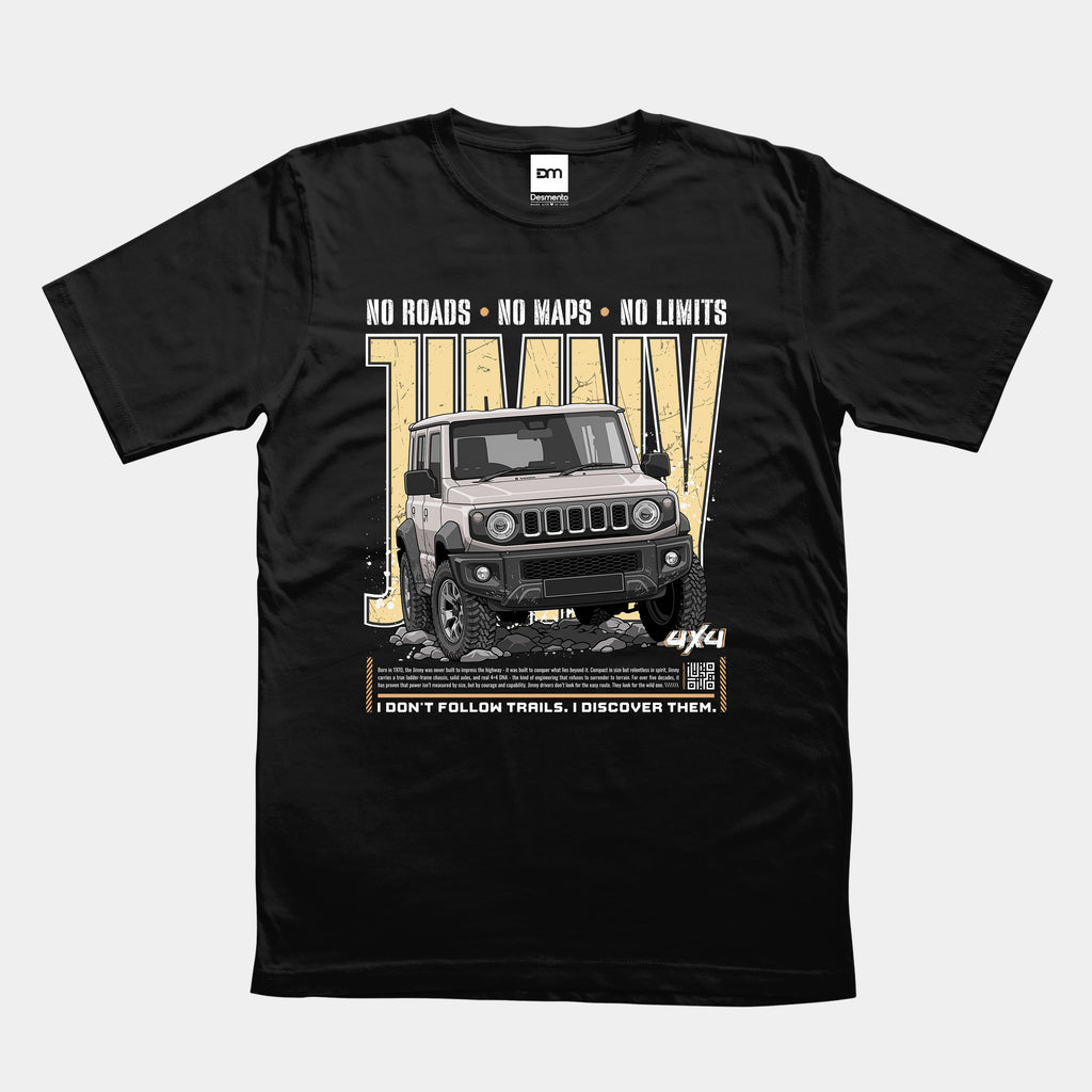 No Maps No Limits Cotton T-shirt