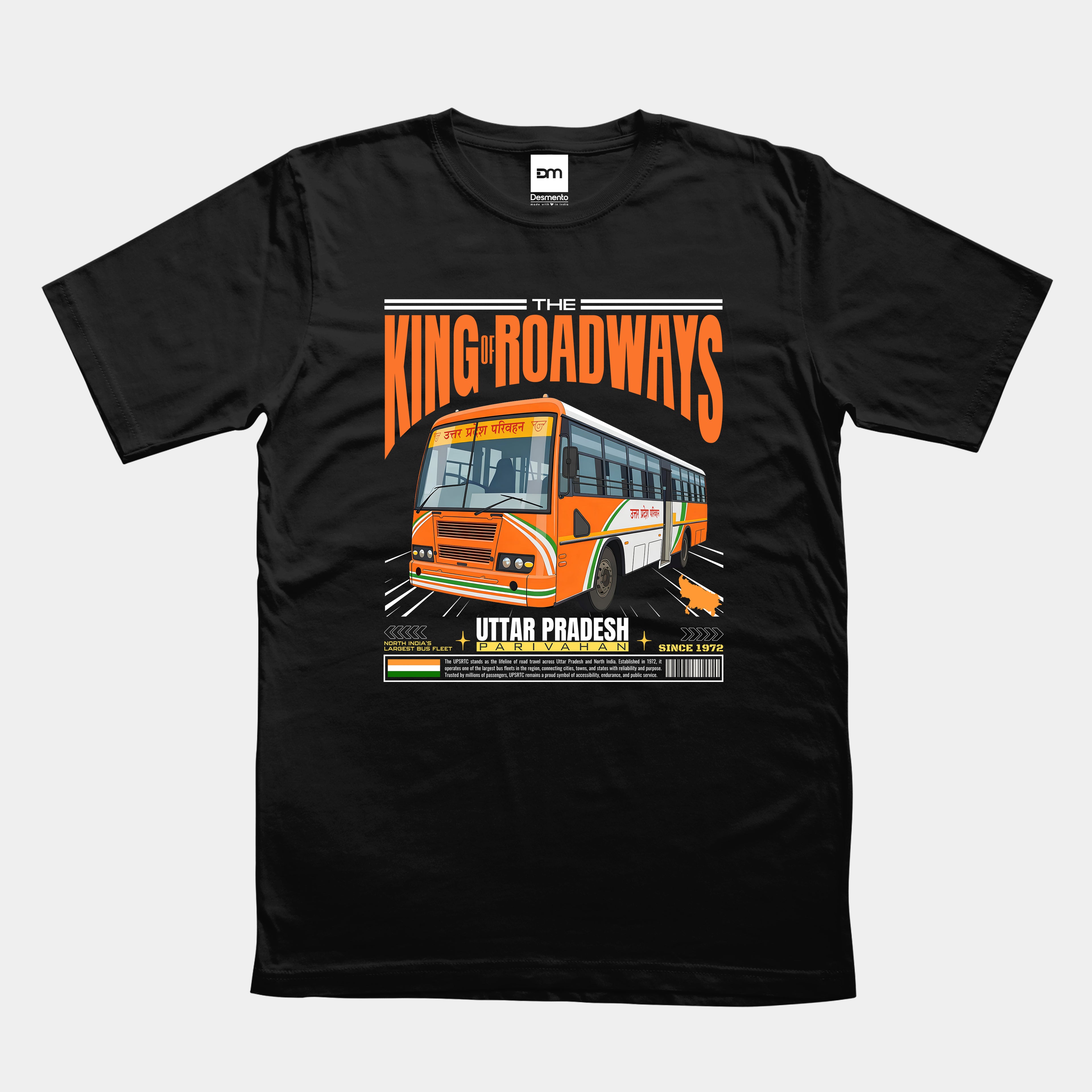 UP Roadways Cotton T-shirt