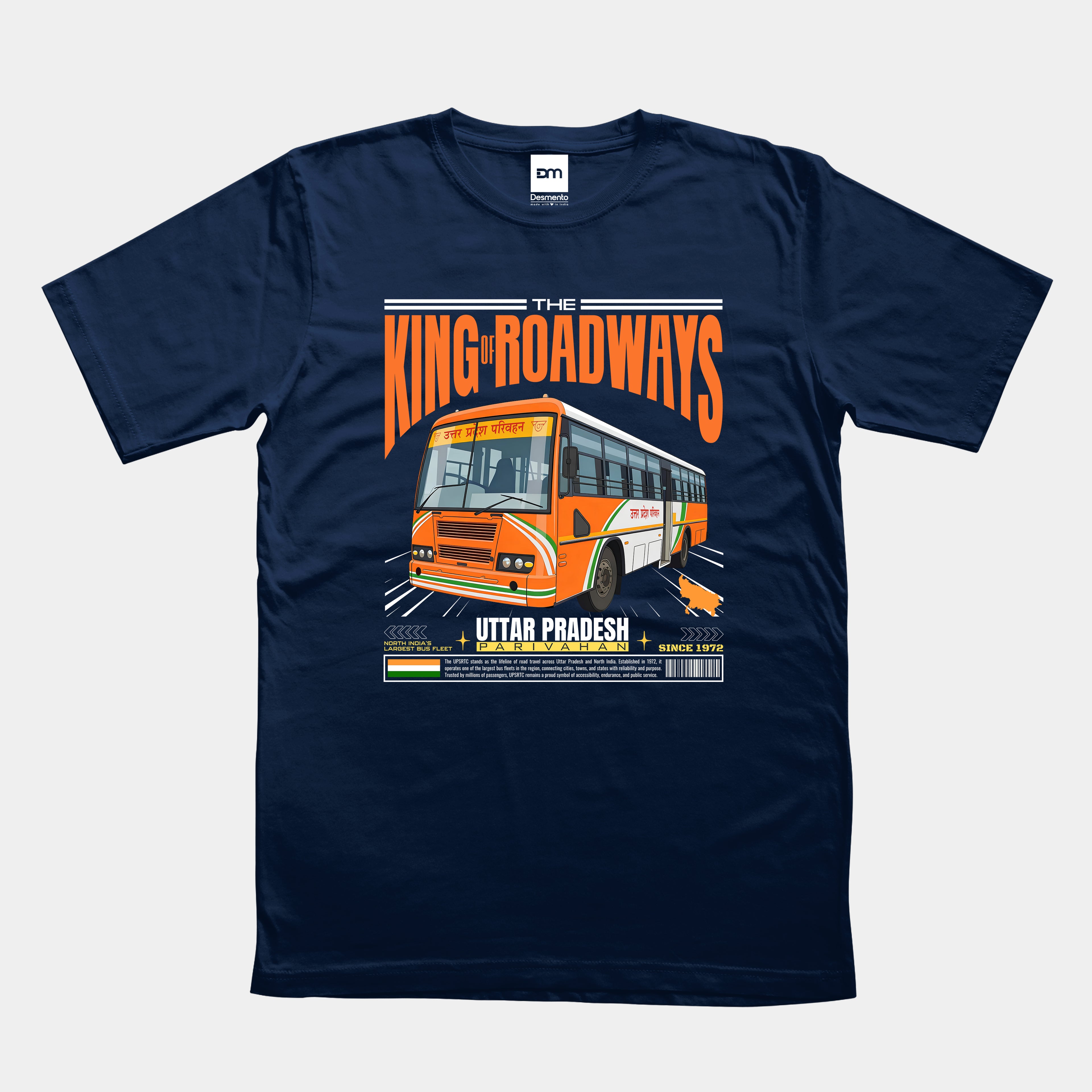 UP Roadways Cotton T-shirt
