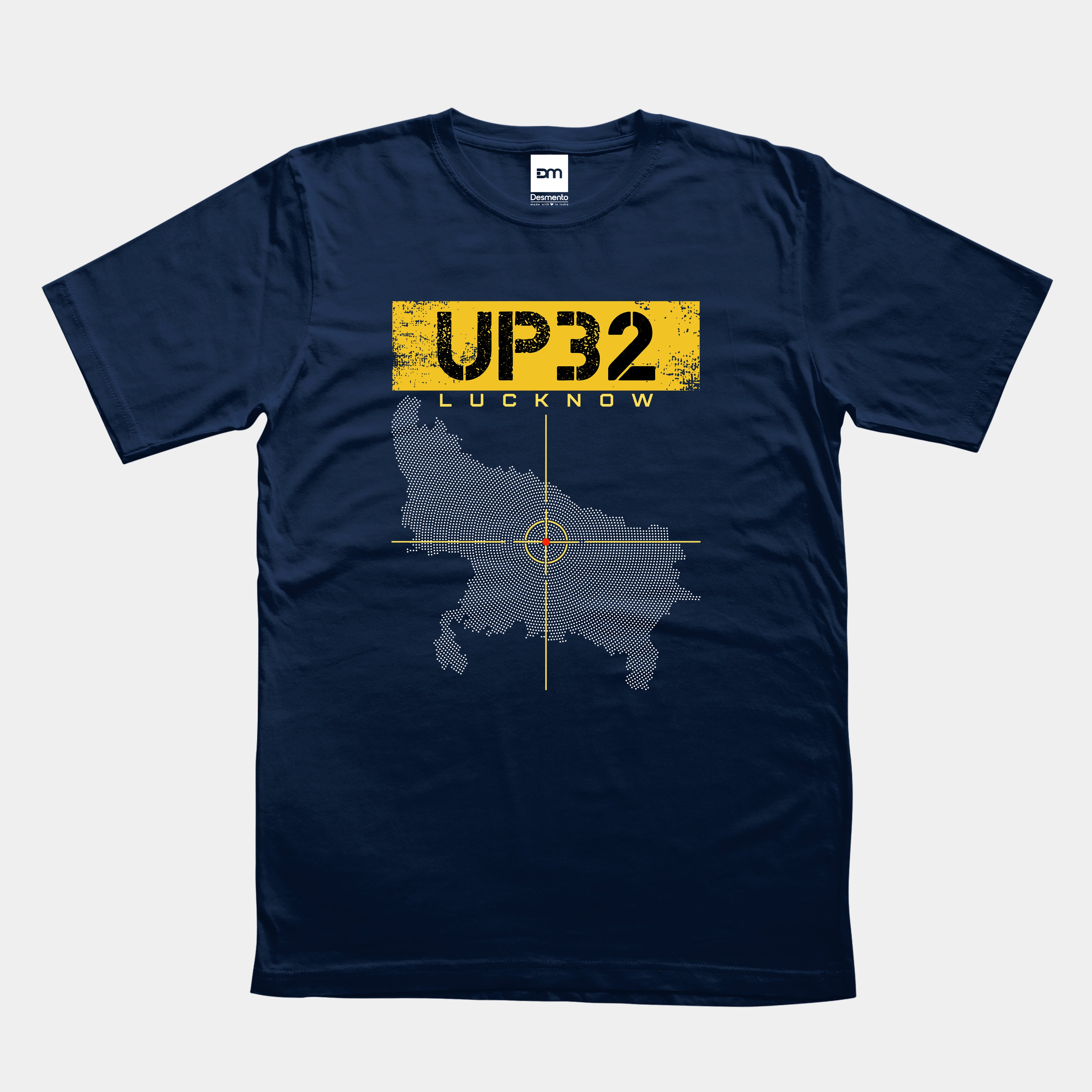 UP 32 Lucknow Cotton T-shirt