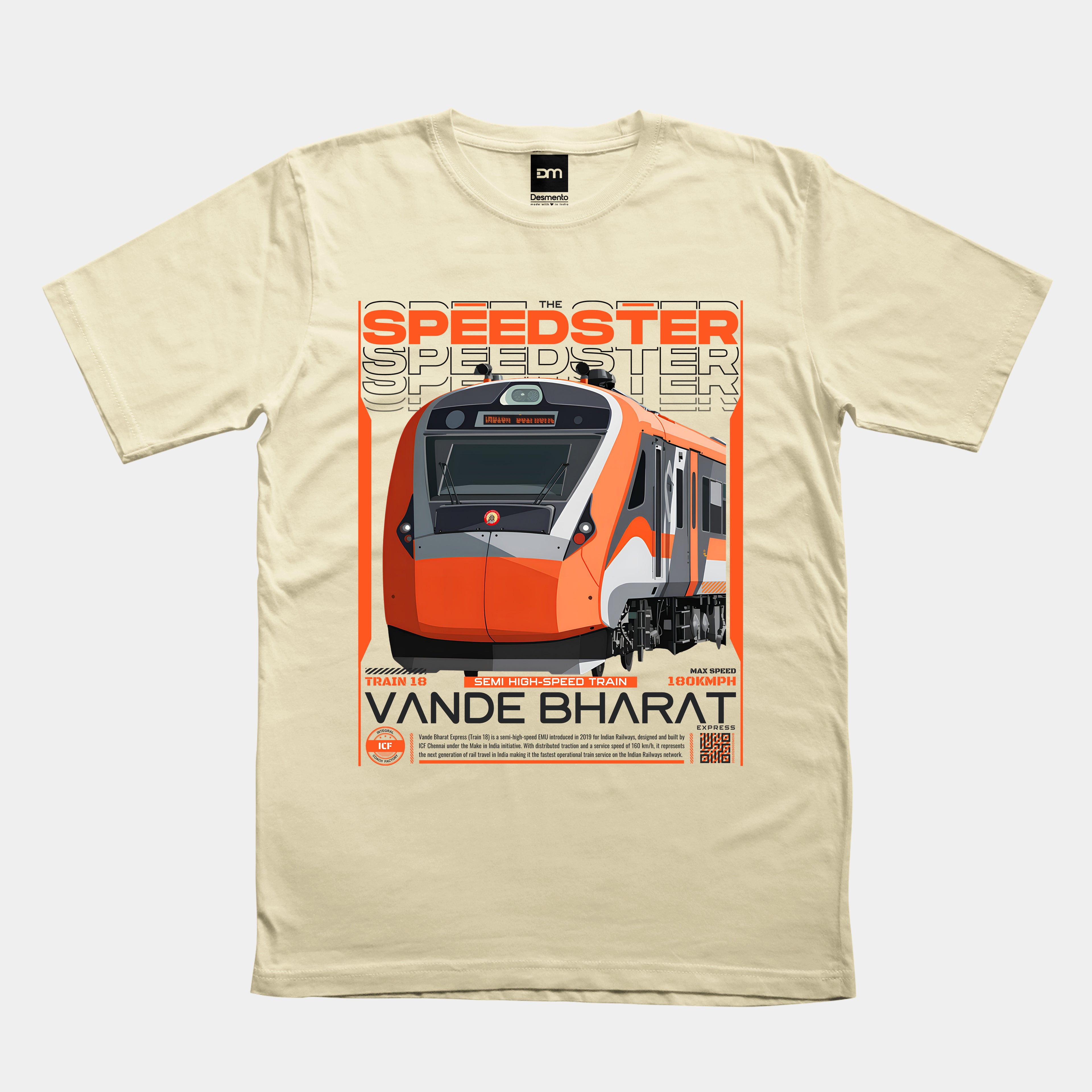 Vande Bharat - The Speedster Cotton T-shirt
