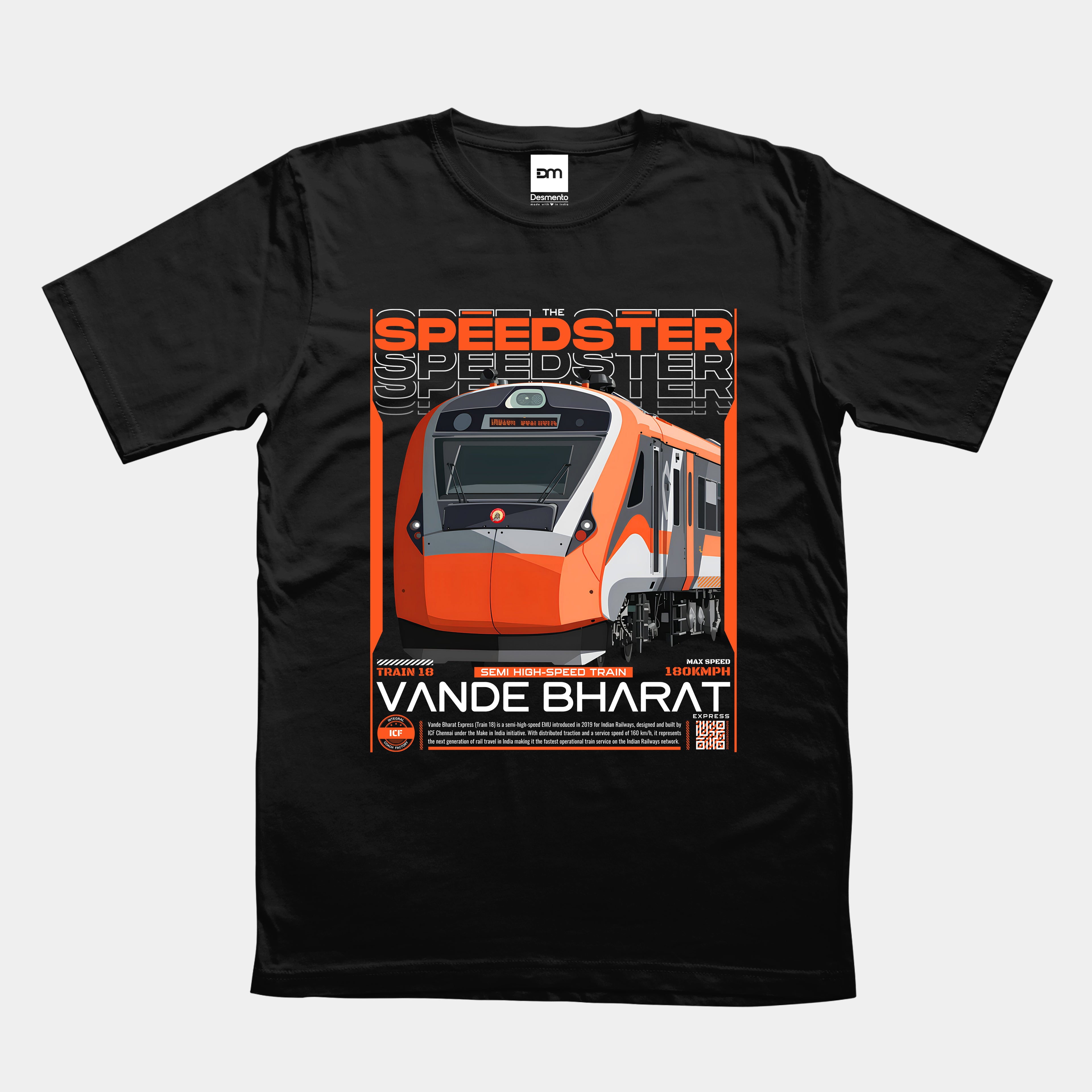 Vande Bharat - The Speedster Cotton T-shirt