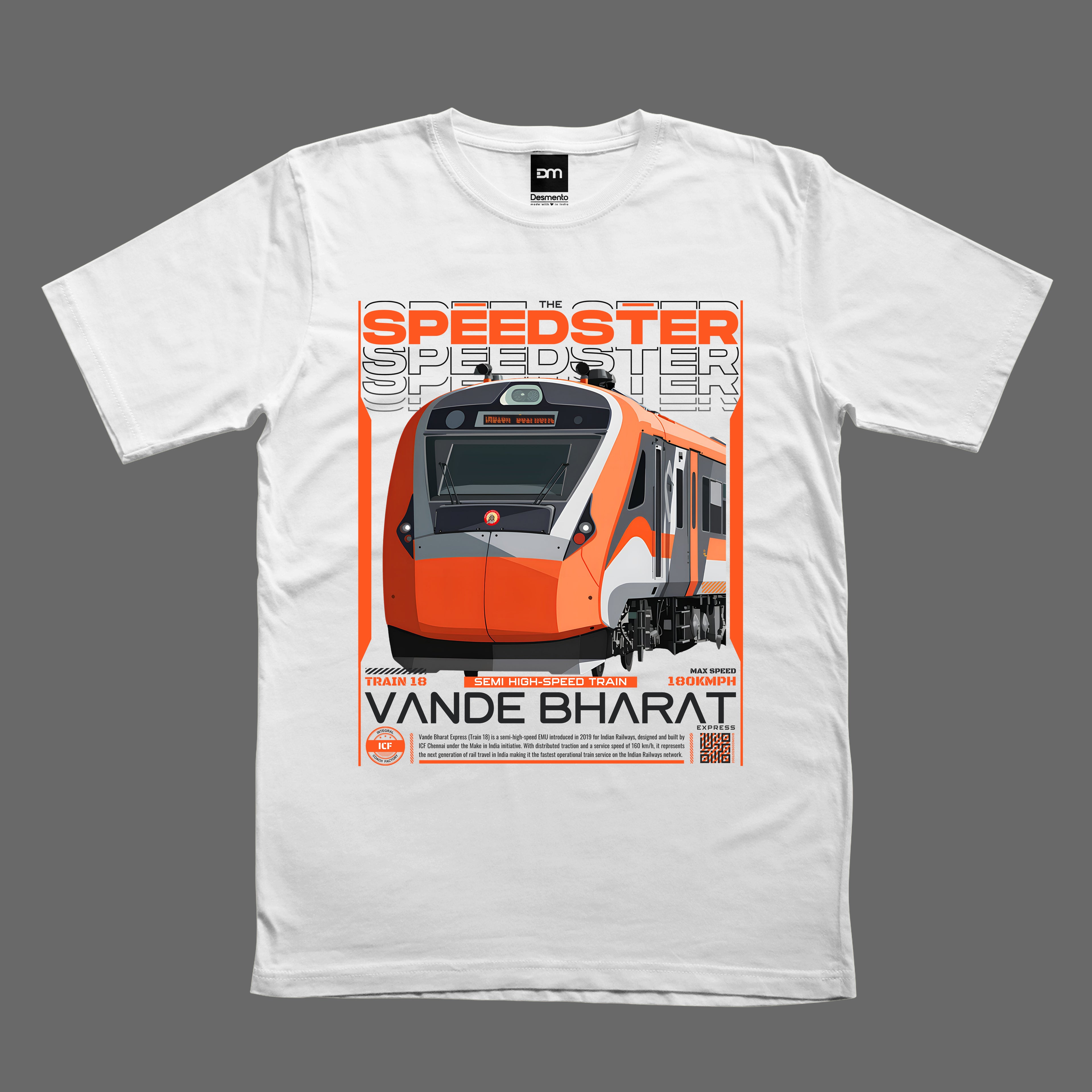 Vande Bharat - The Speedster Cotton T-shirt