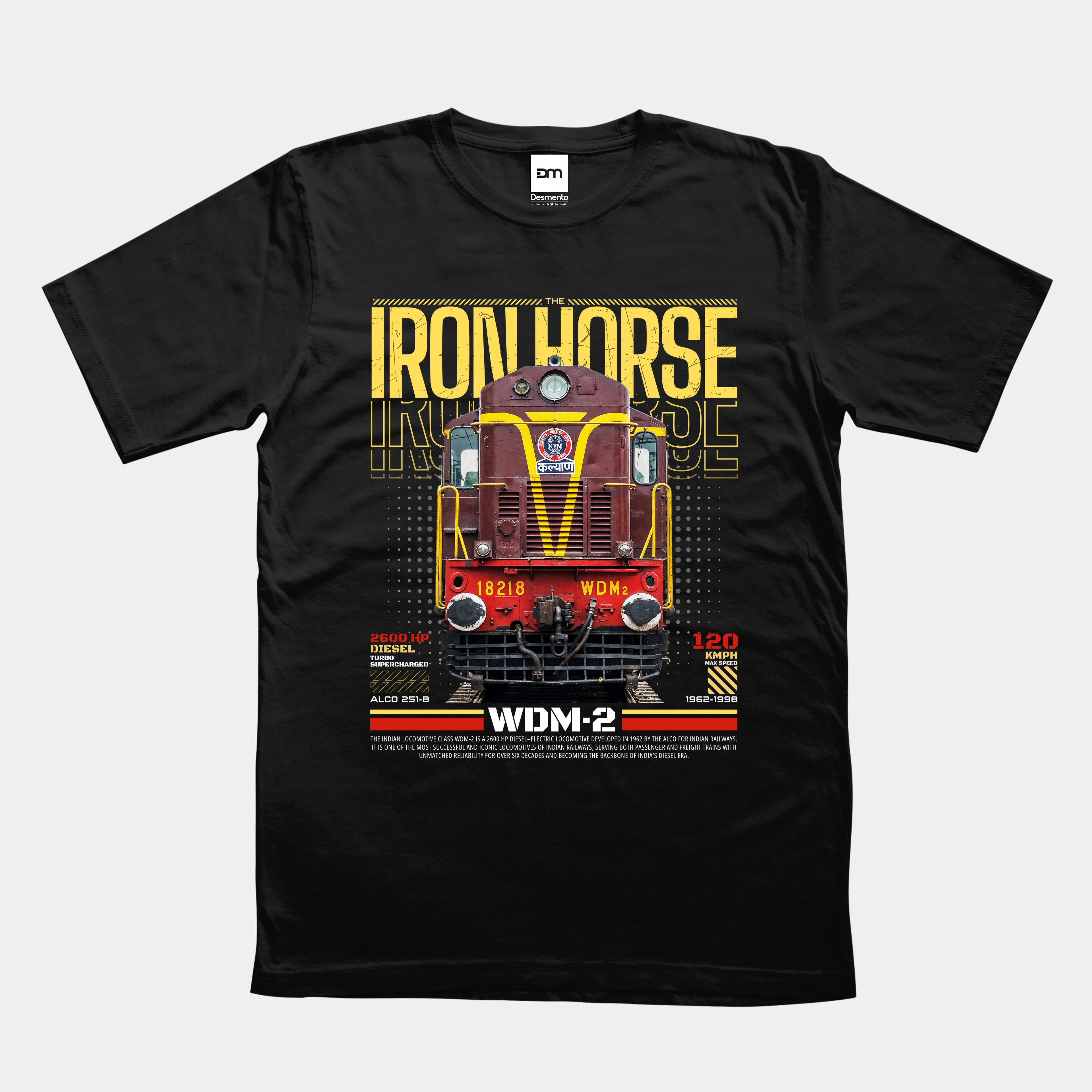 WDM 2 The Iron Horse T-shirt