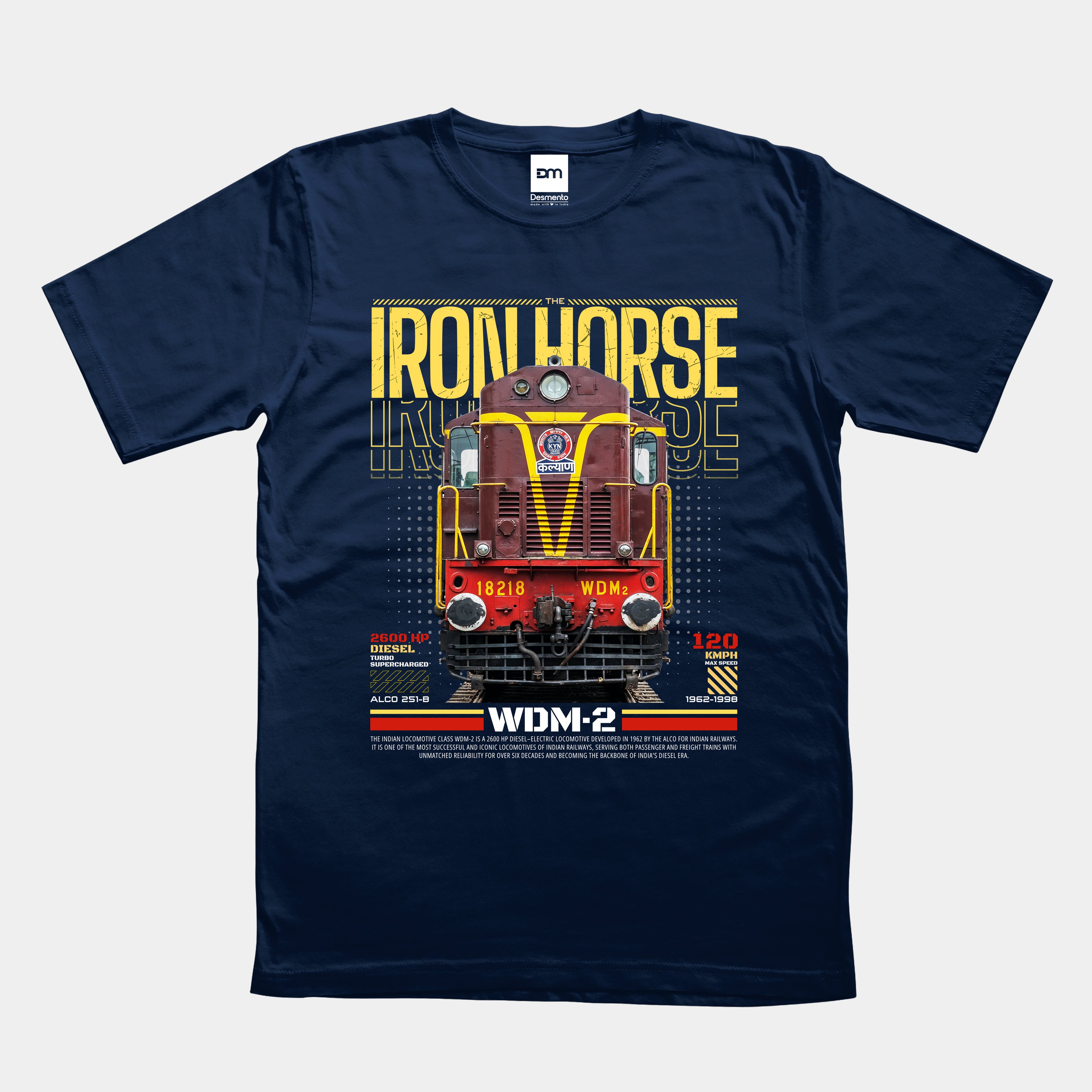 WDM 2 The Iron Horse T-shirt