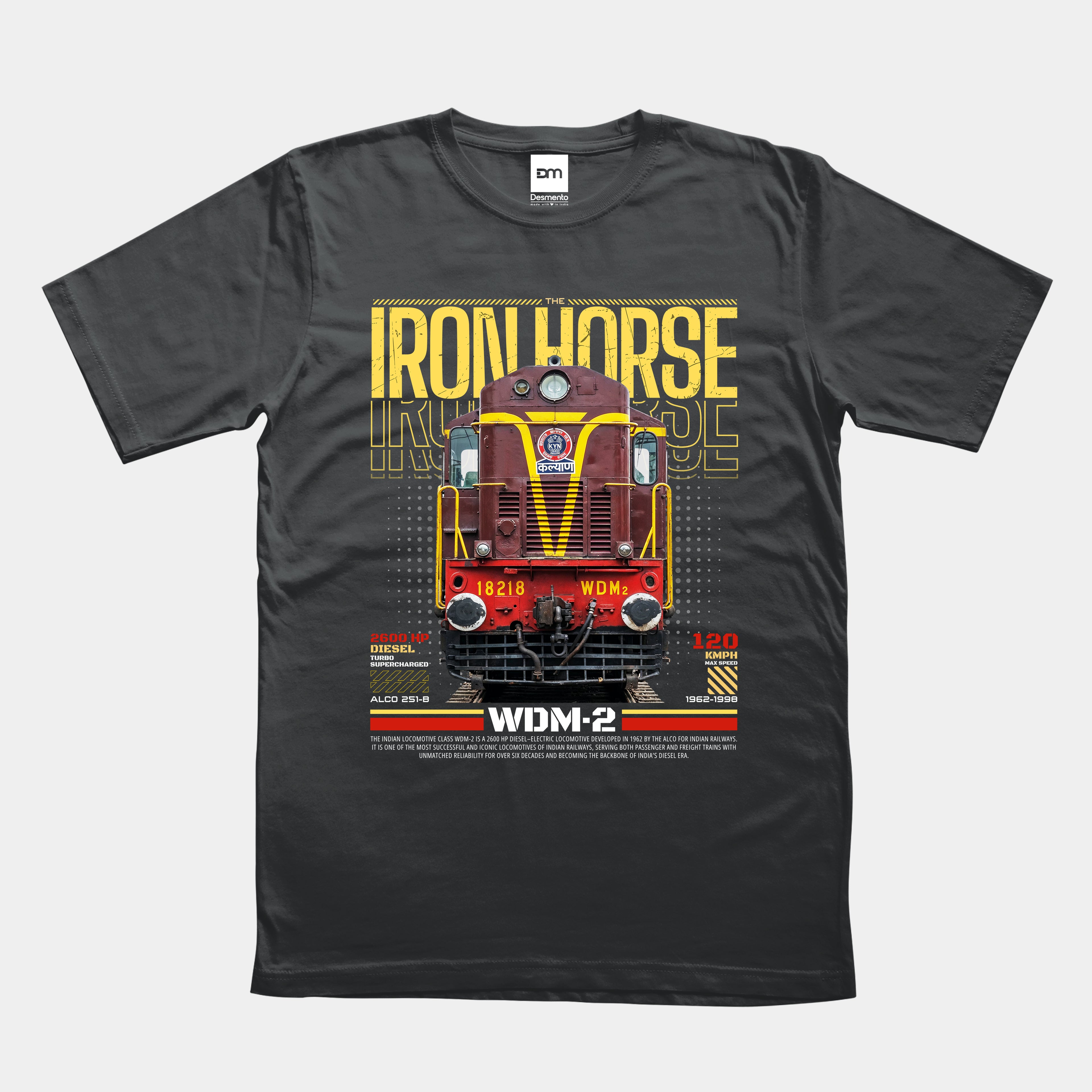 WDM 2 The Iron Horse T-shirt