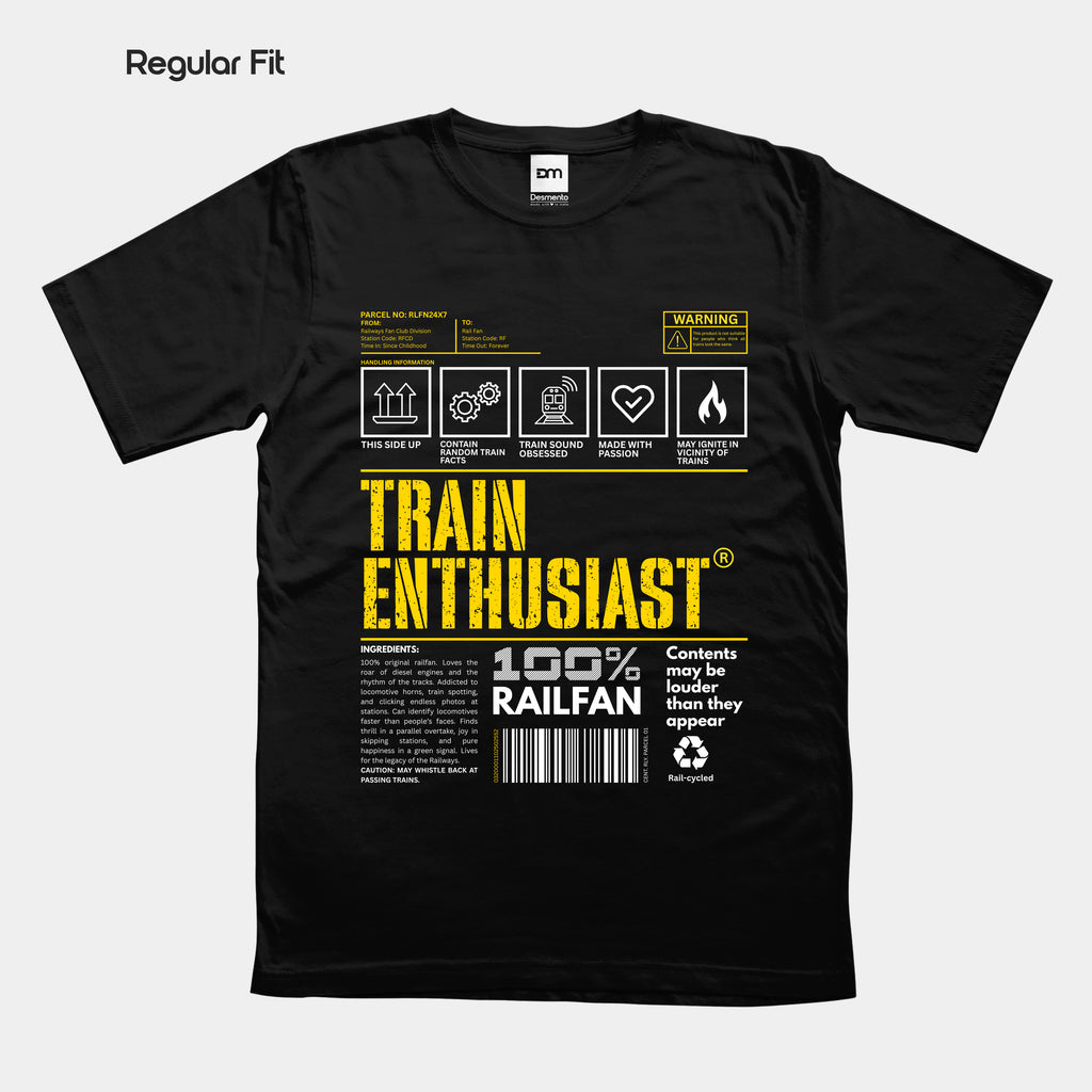 Train Enthusiast - Regular Fit