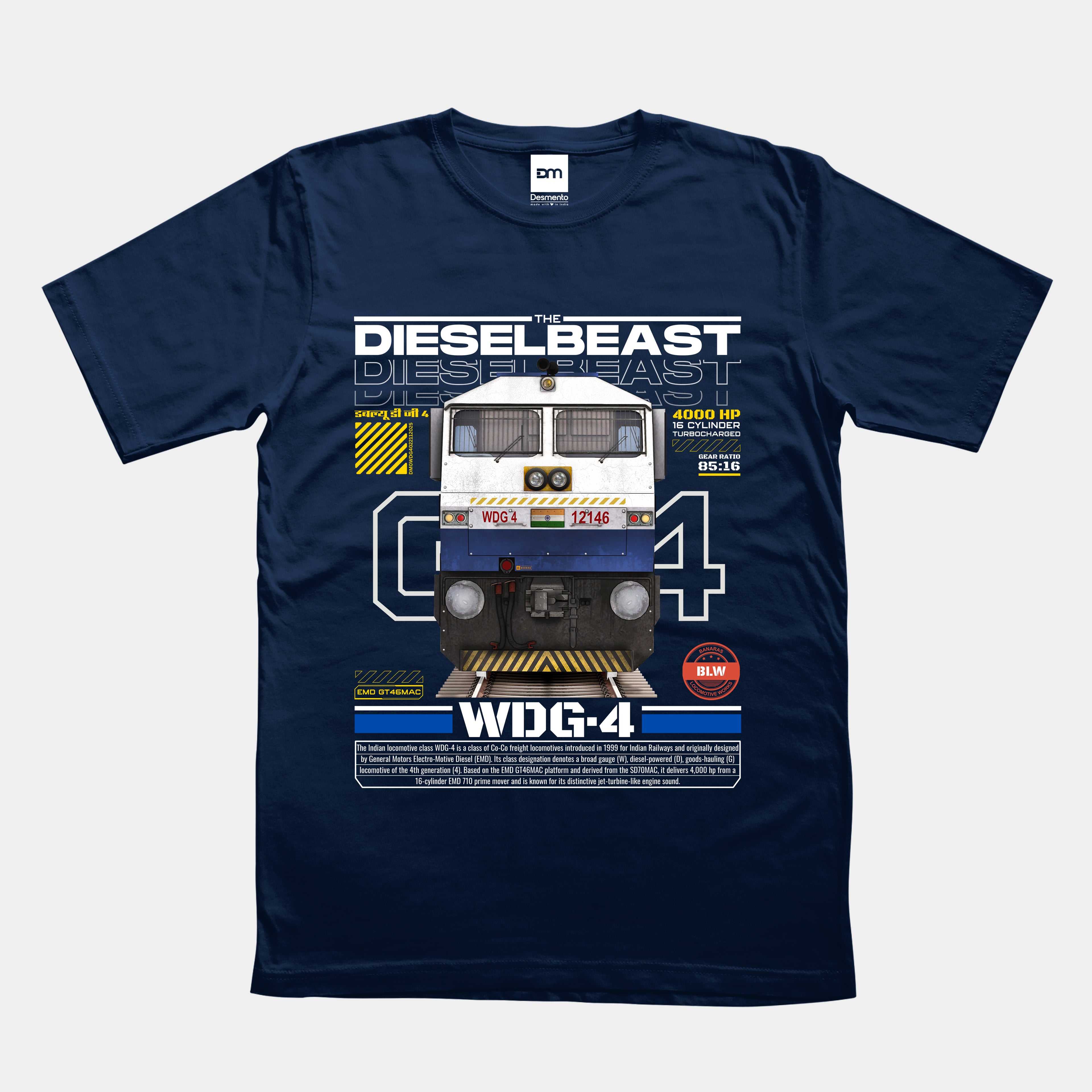 WDG 4 - The Diesel Beast Cotton T-shirt