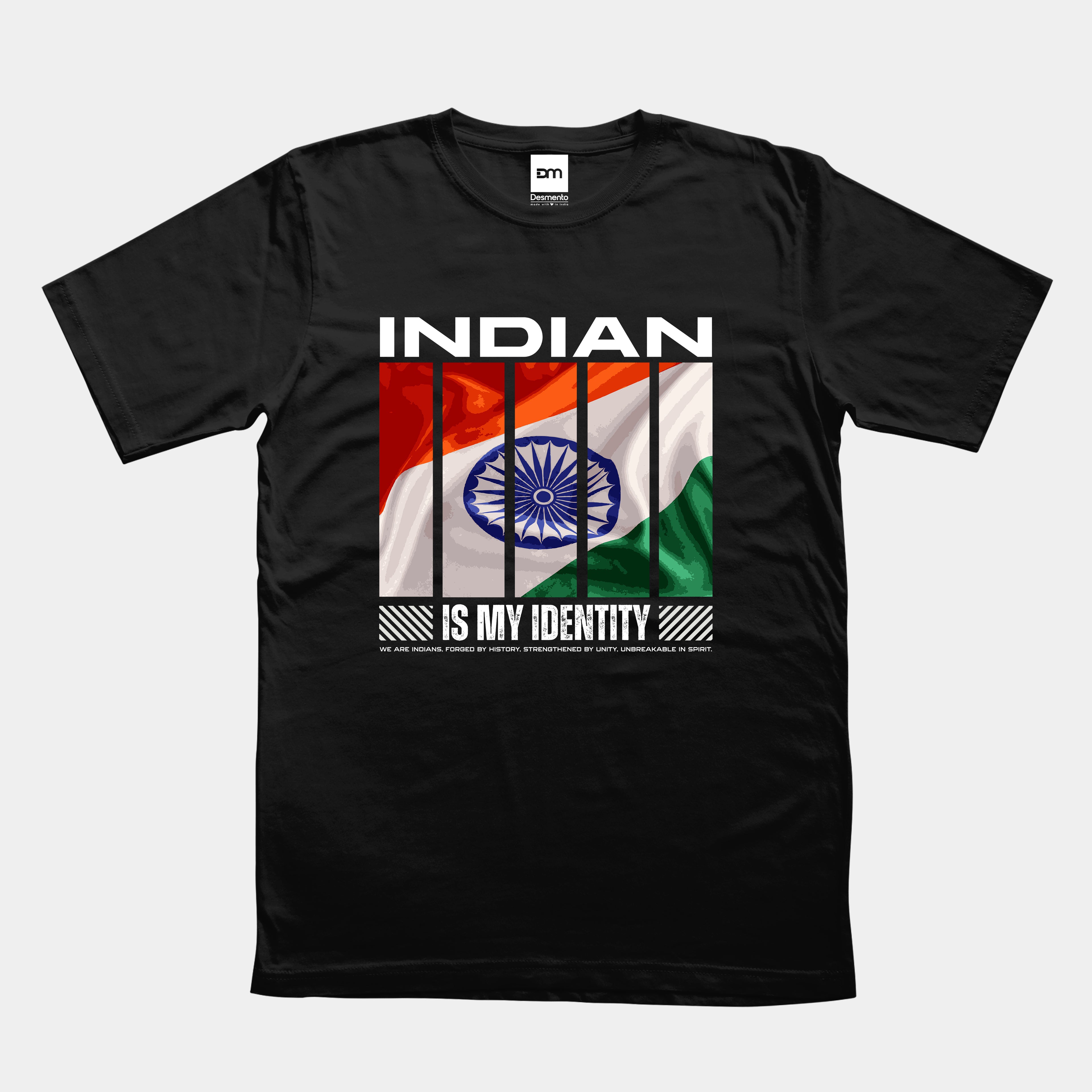 Indian Is My Identity Cotton T-shirt