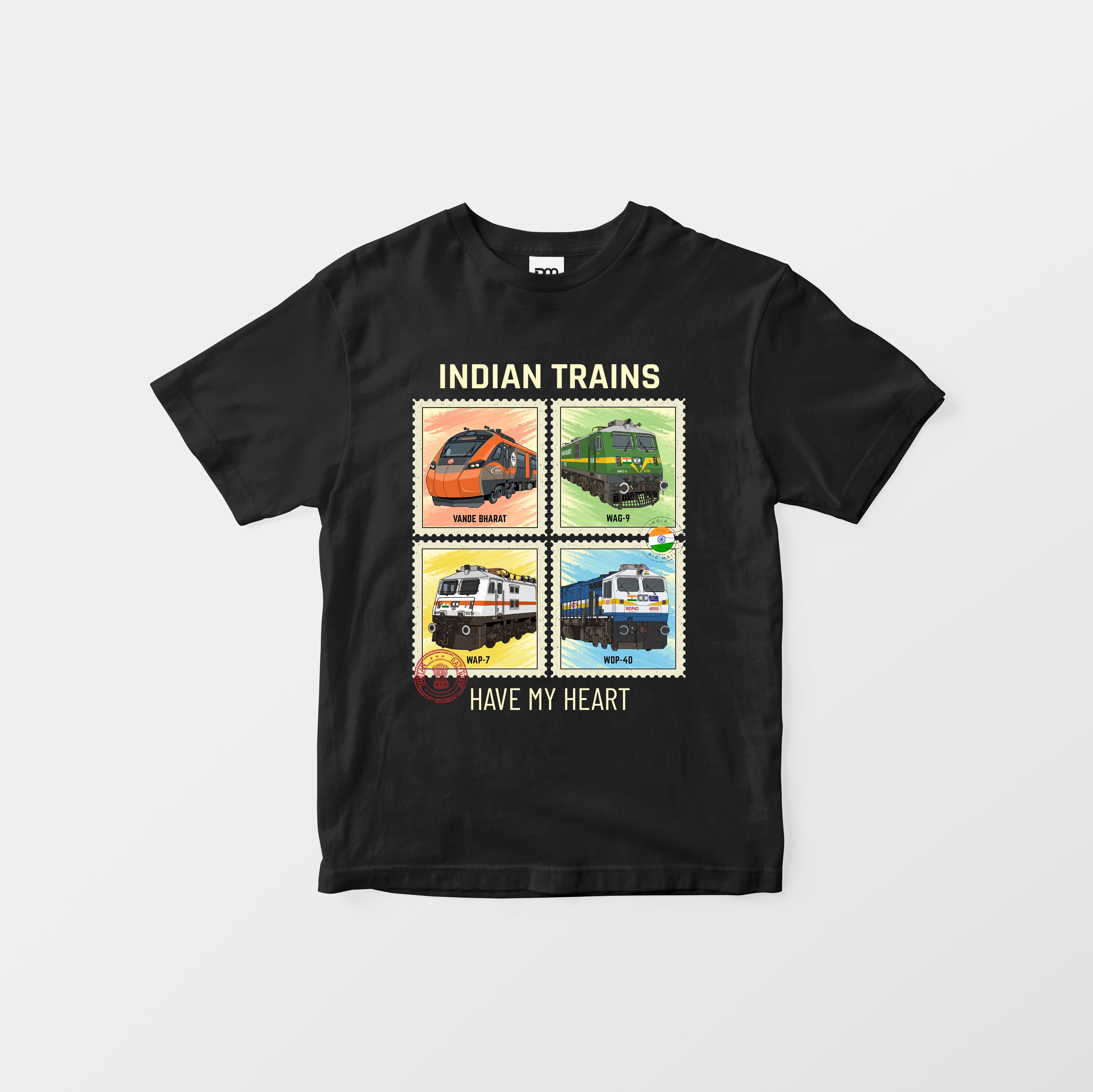 Indian Trains Kids T-shirt