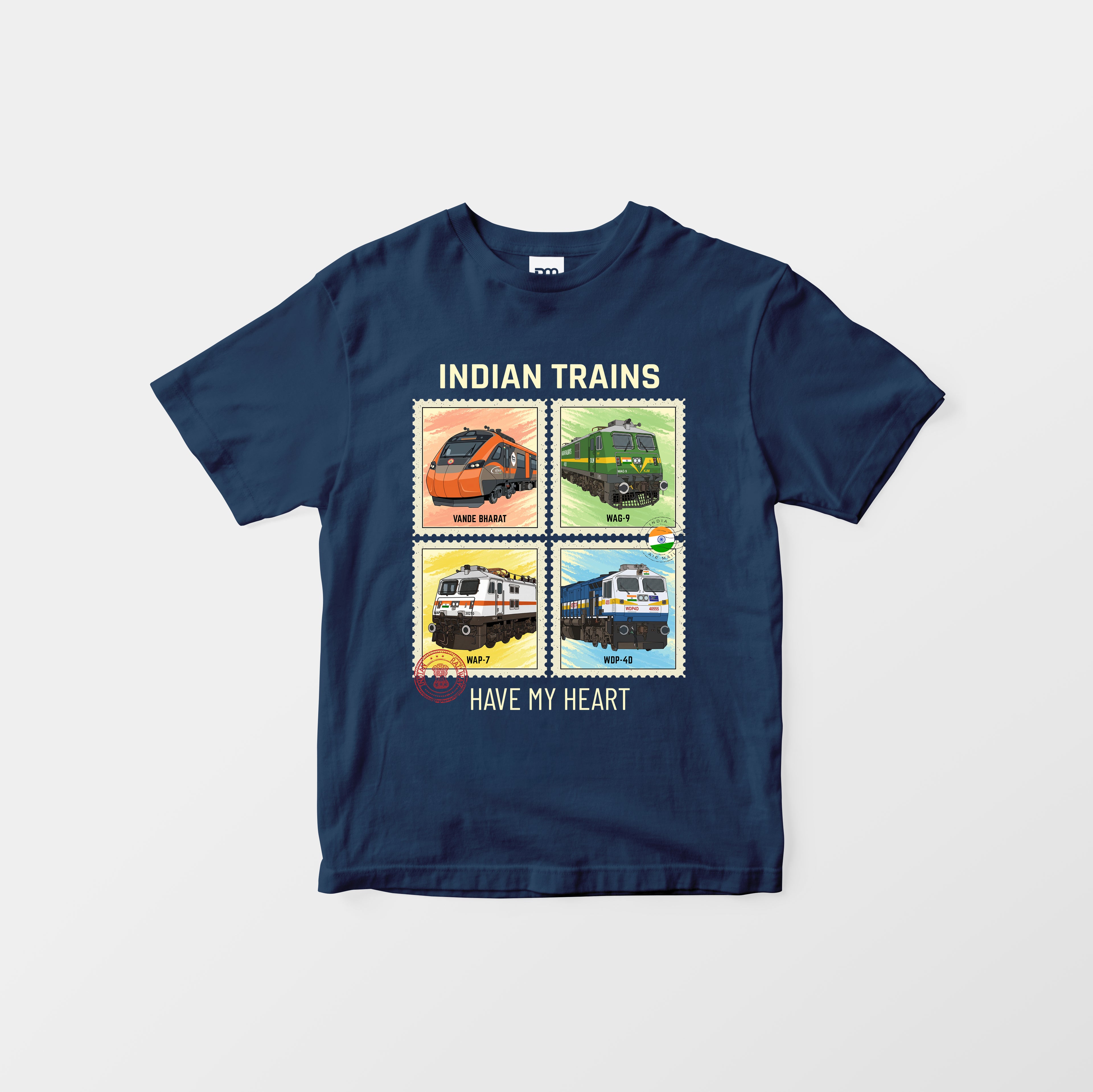 Indian Trains Kids T-shirt