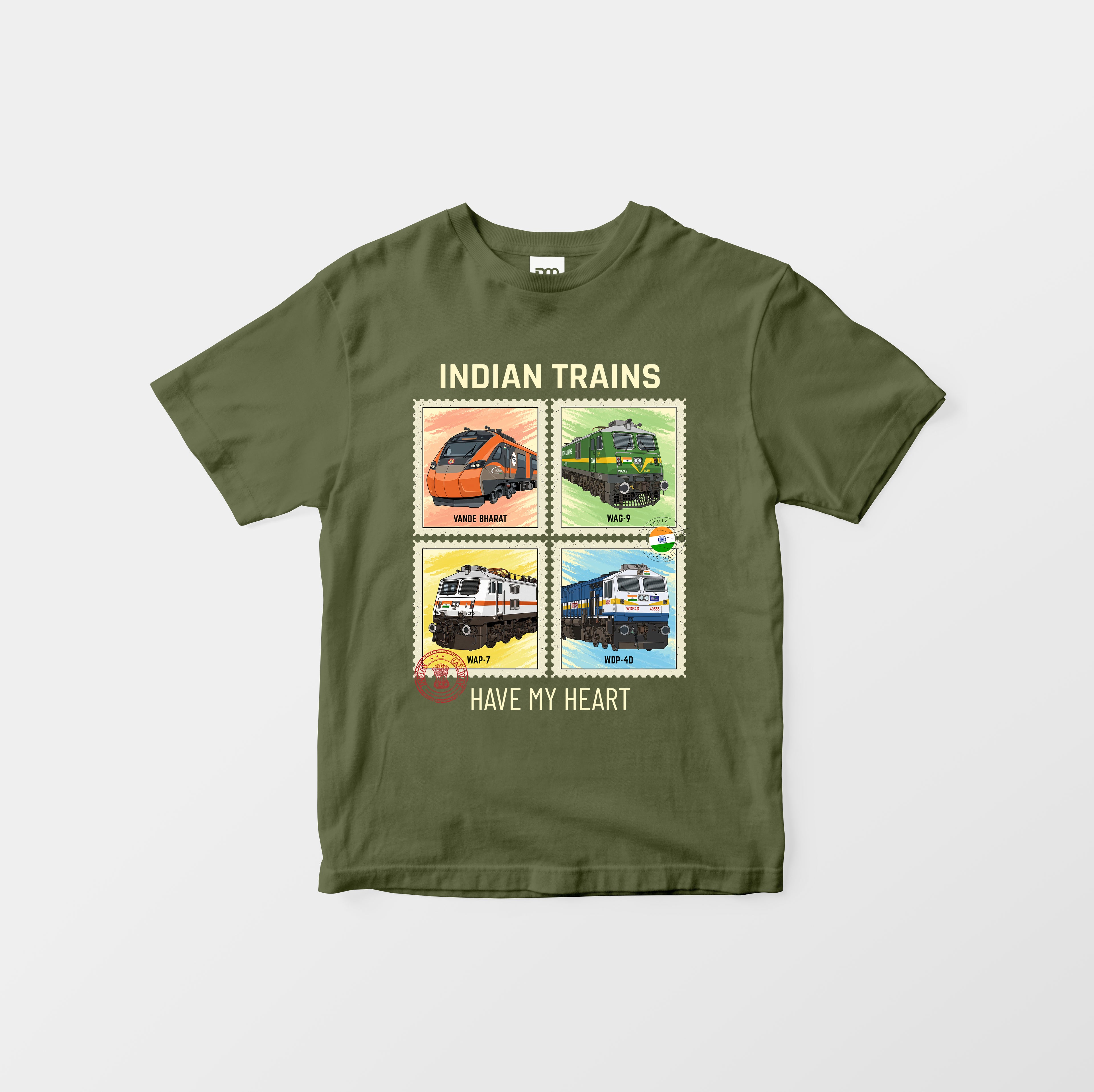 Indian Trains Kids T-shirt