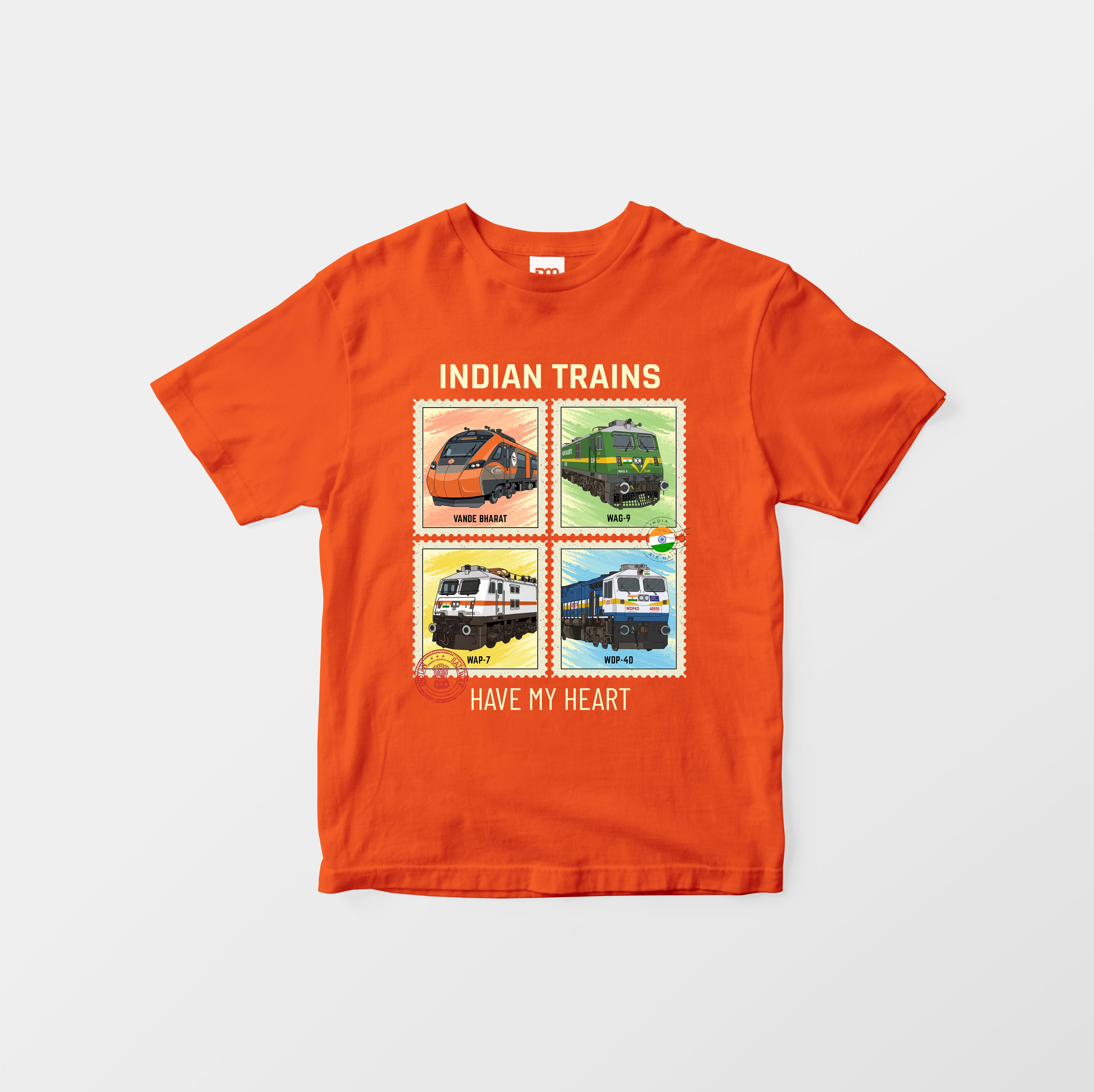 Indian Trains Kids T-shirt