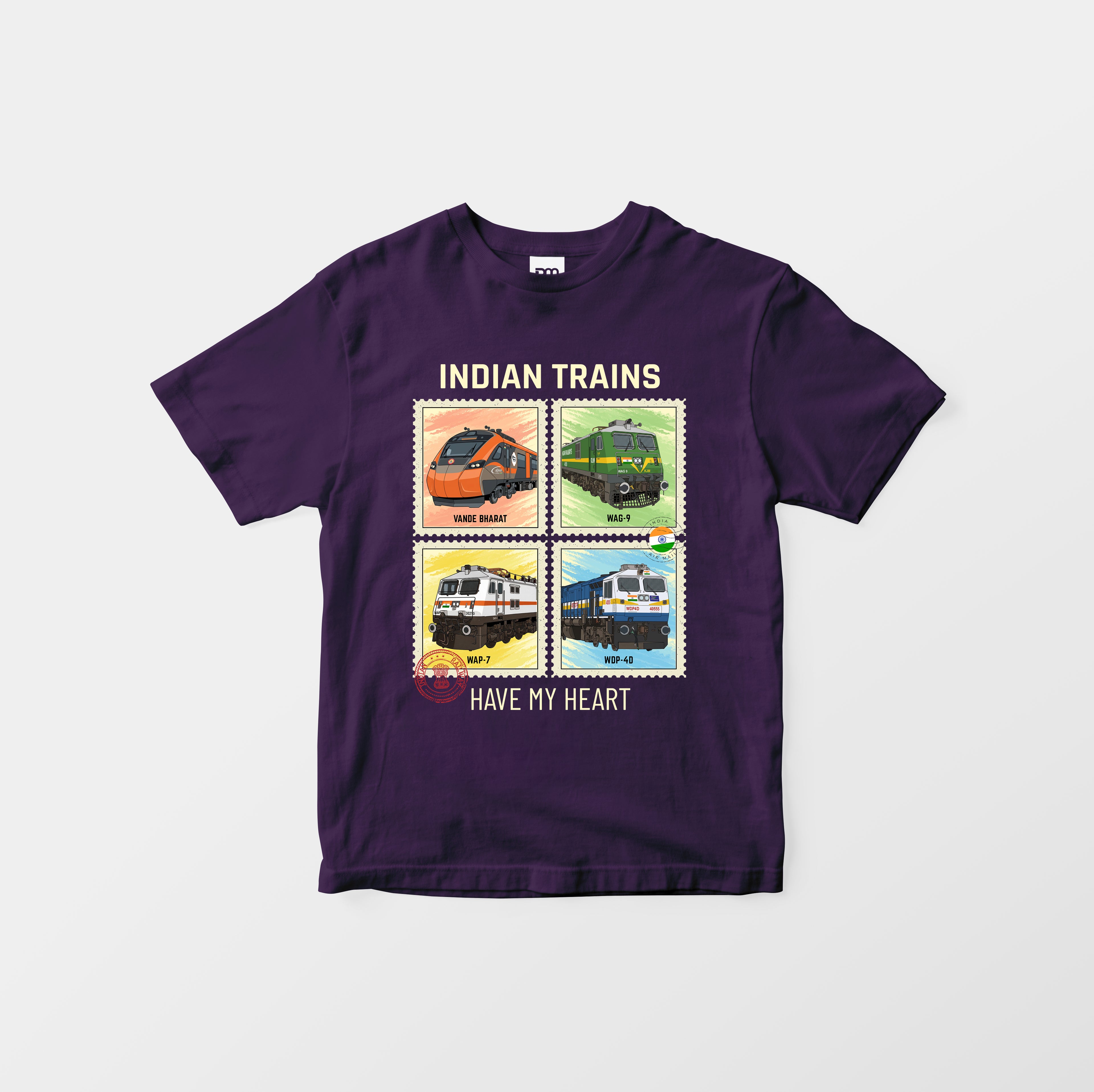 Indian Trains Kids T-shirt
