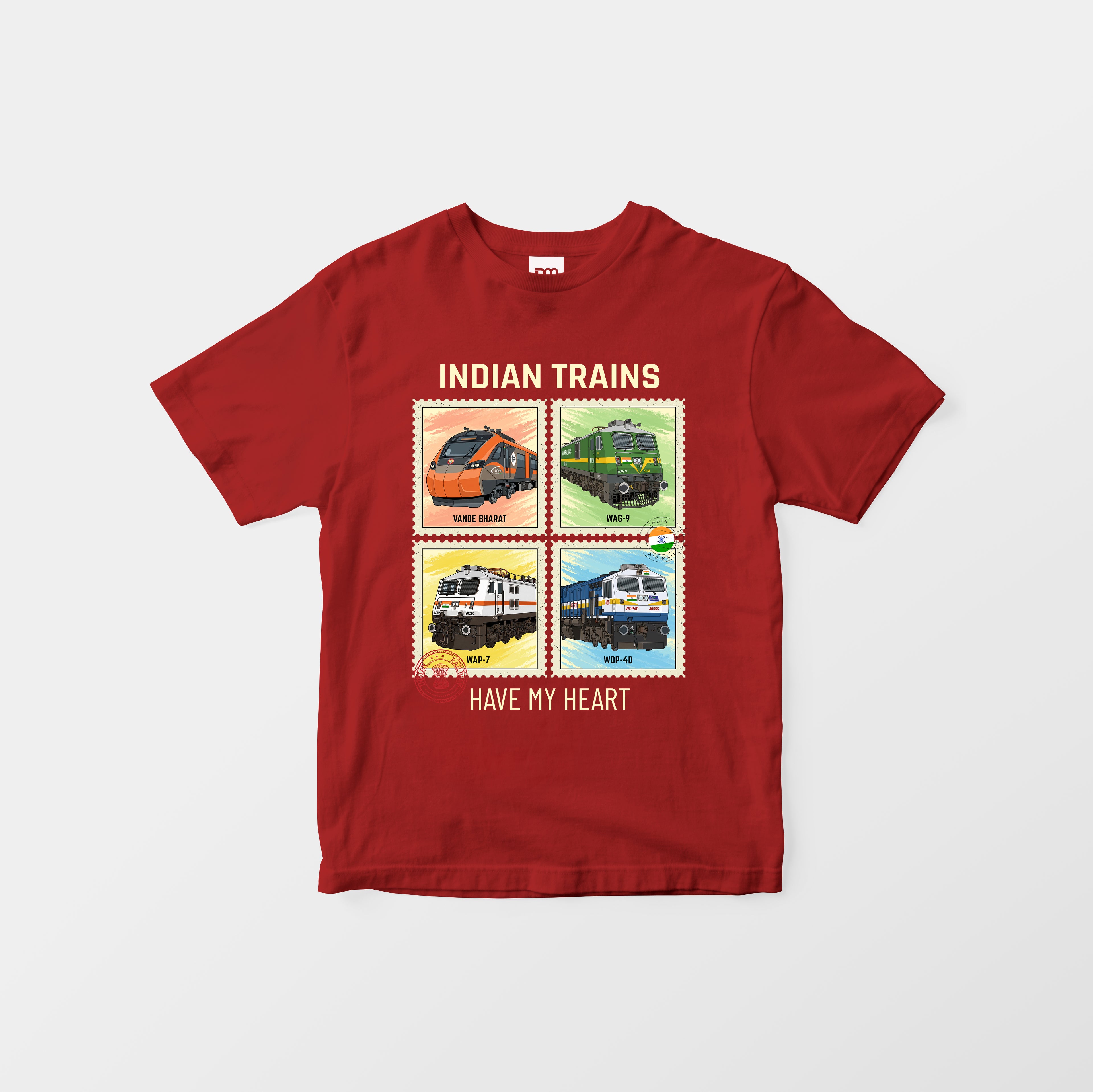 Indian Trains Kids T-shirt