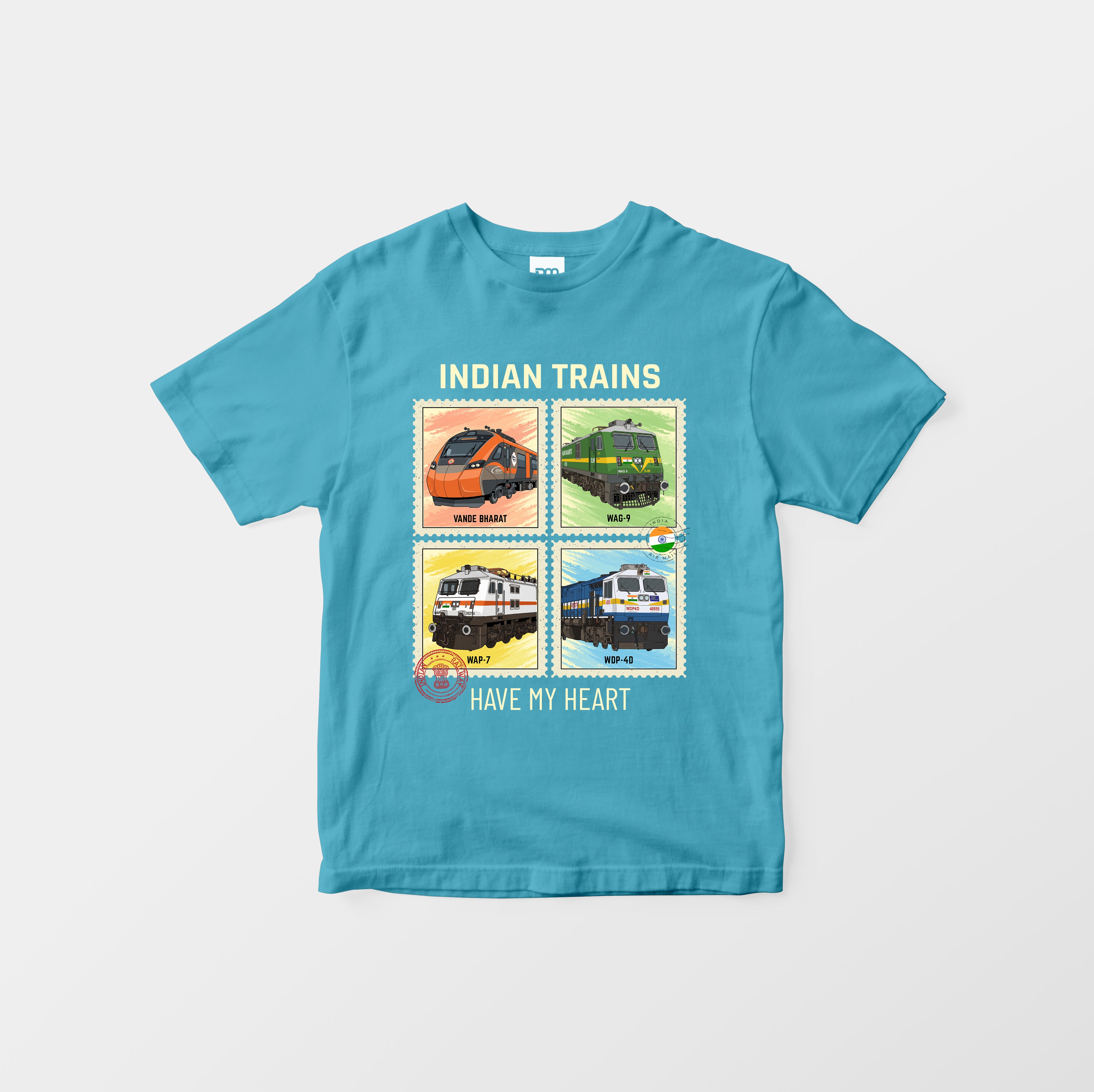 Indian Trains Kids T-shirt