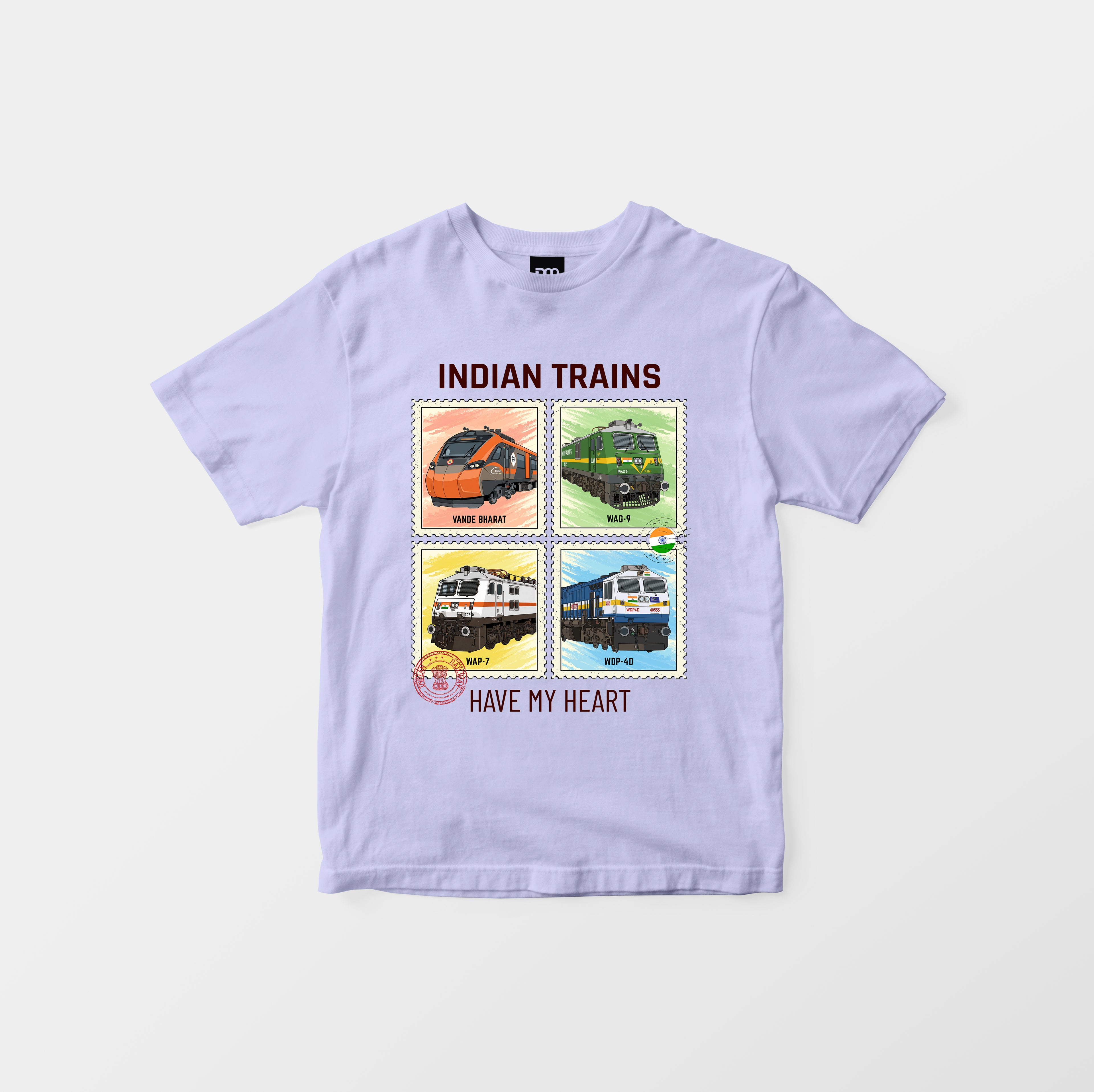 Indian Trains Kids T-shirt