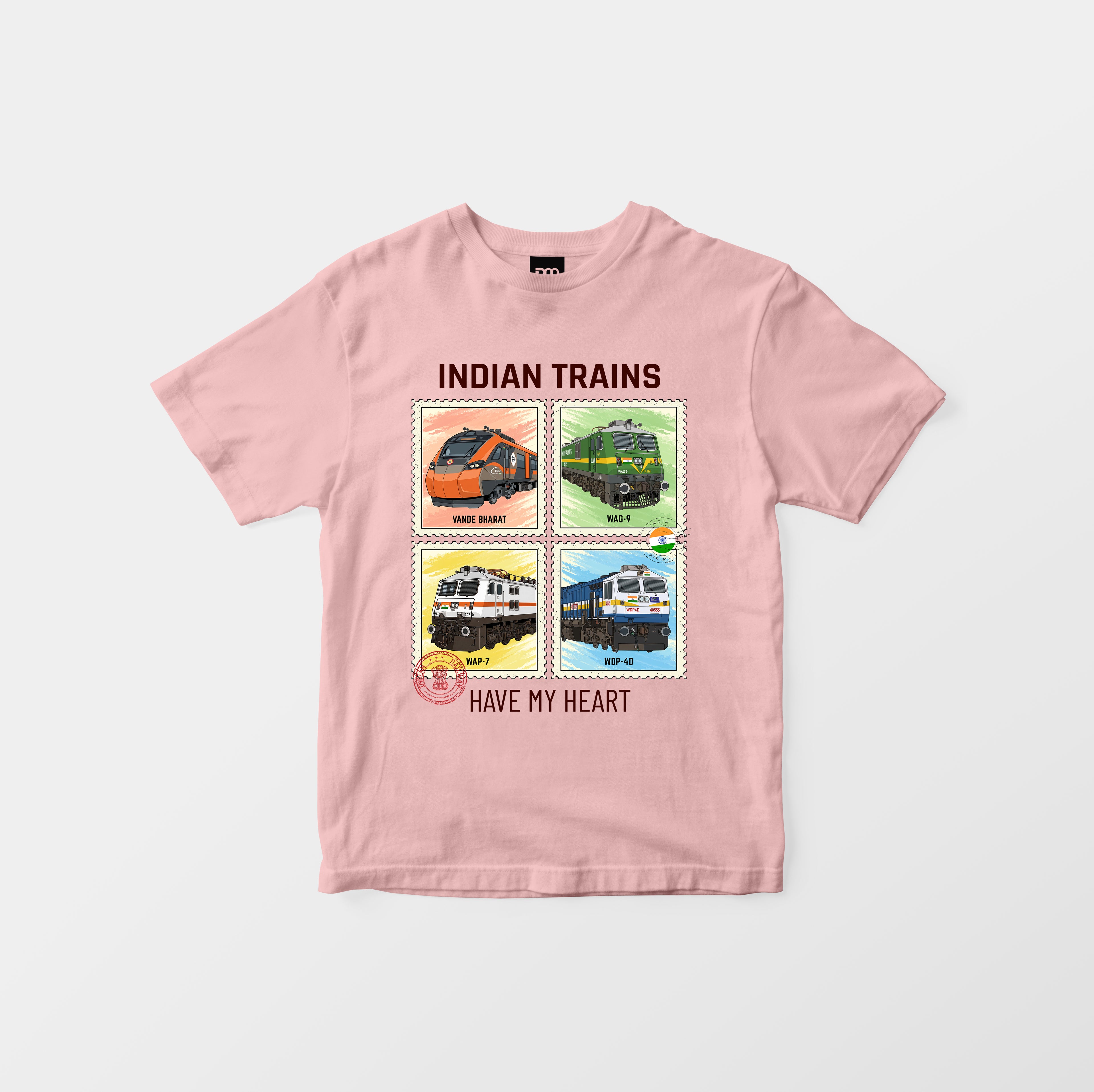 Indian Trains Kids T-shirt
