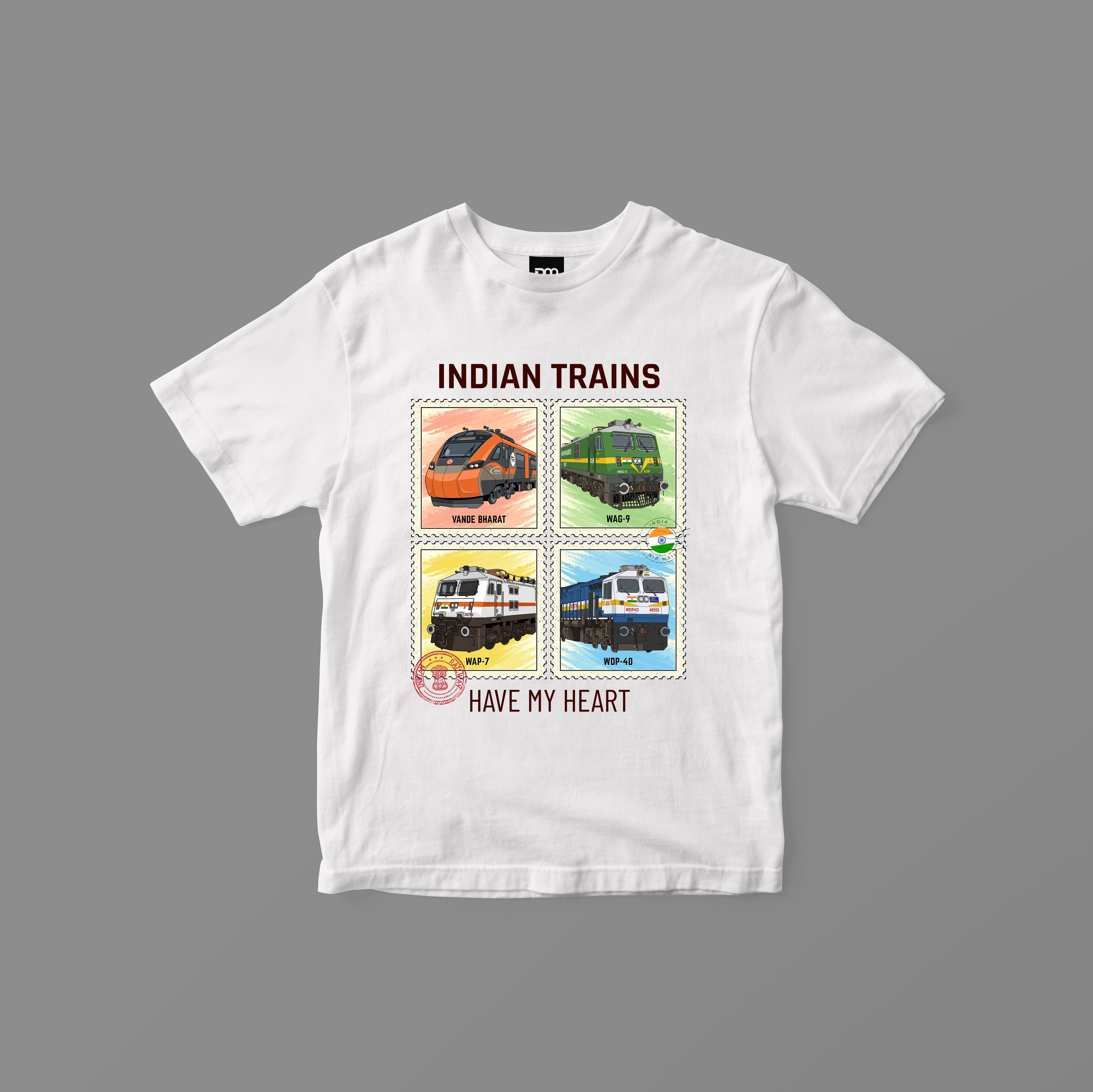 Indian Trains Kids T-shirt